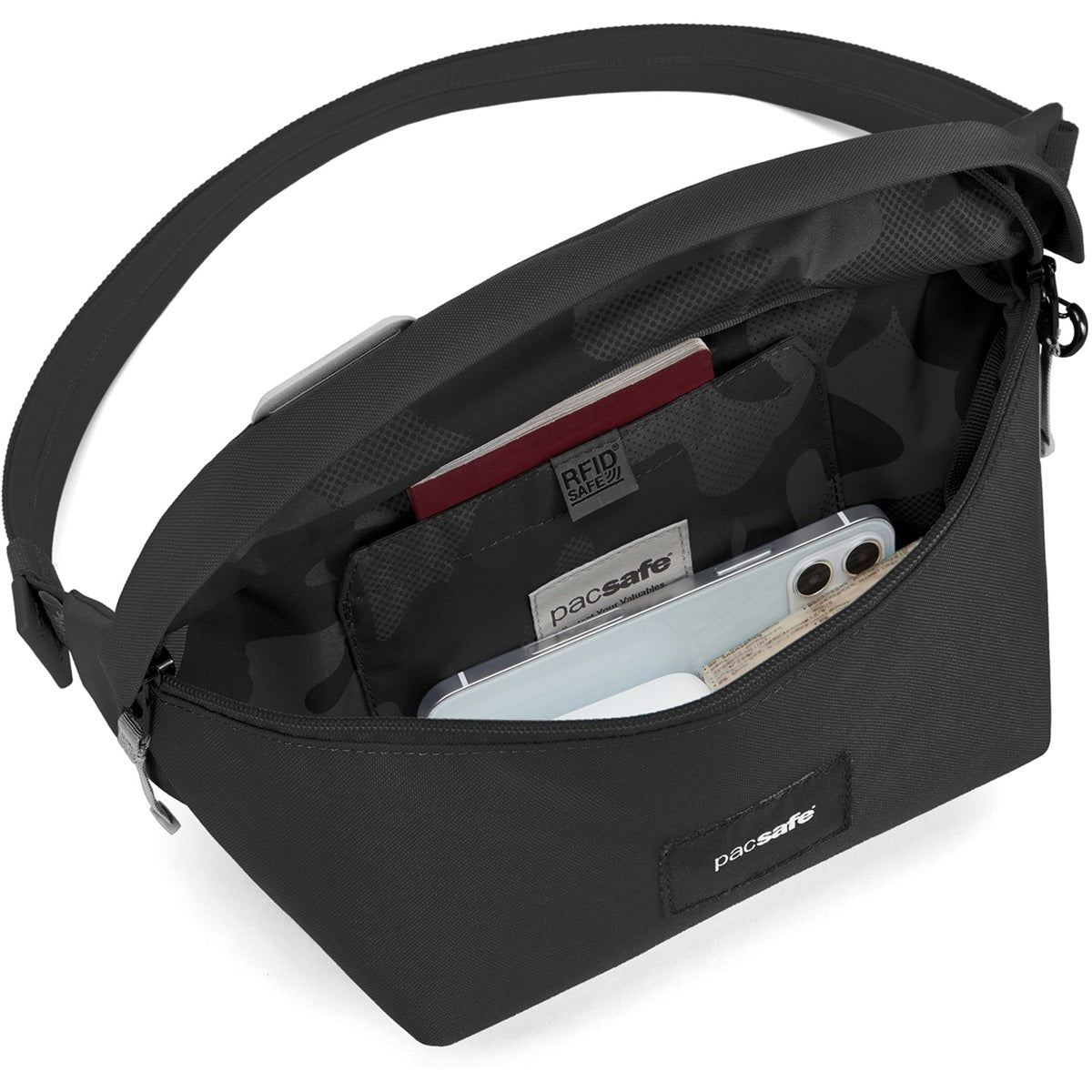 Pacsafe Go Sling Pack Jet Black