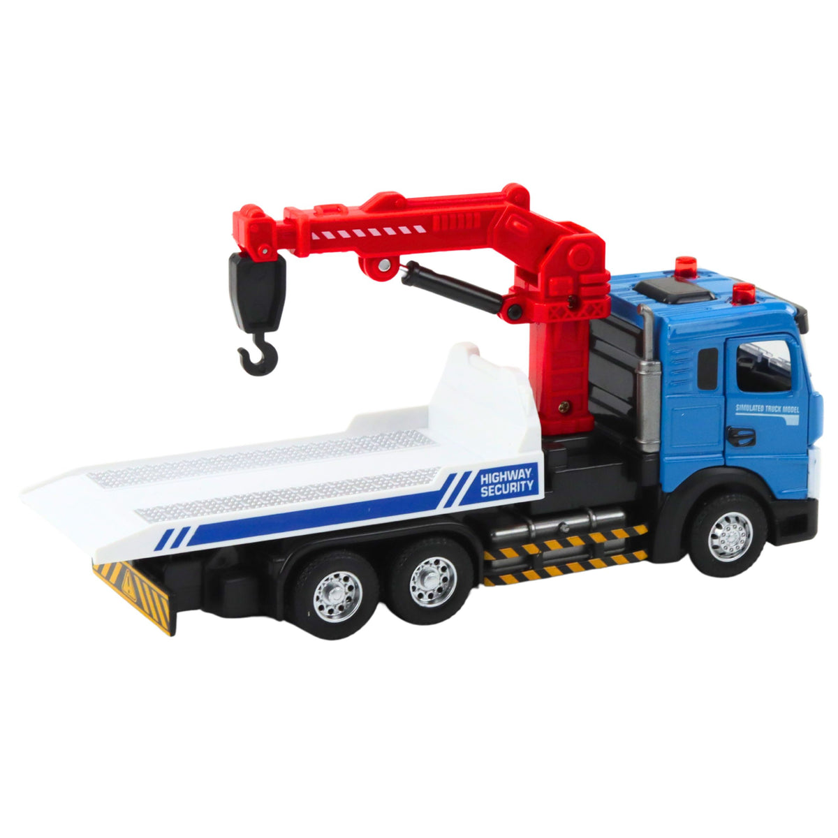 Tow Truck With Tow Truck Metal Cabin Lights Sounds