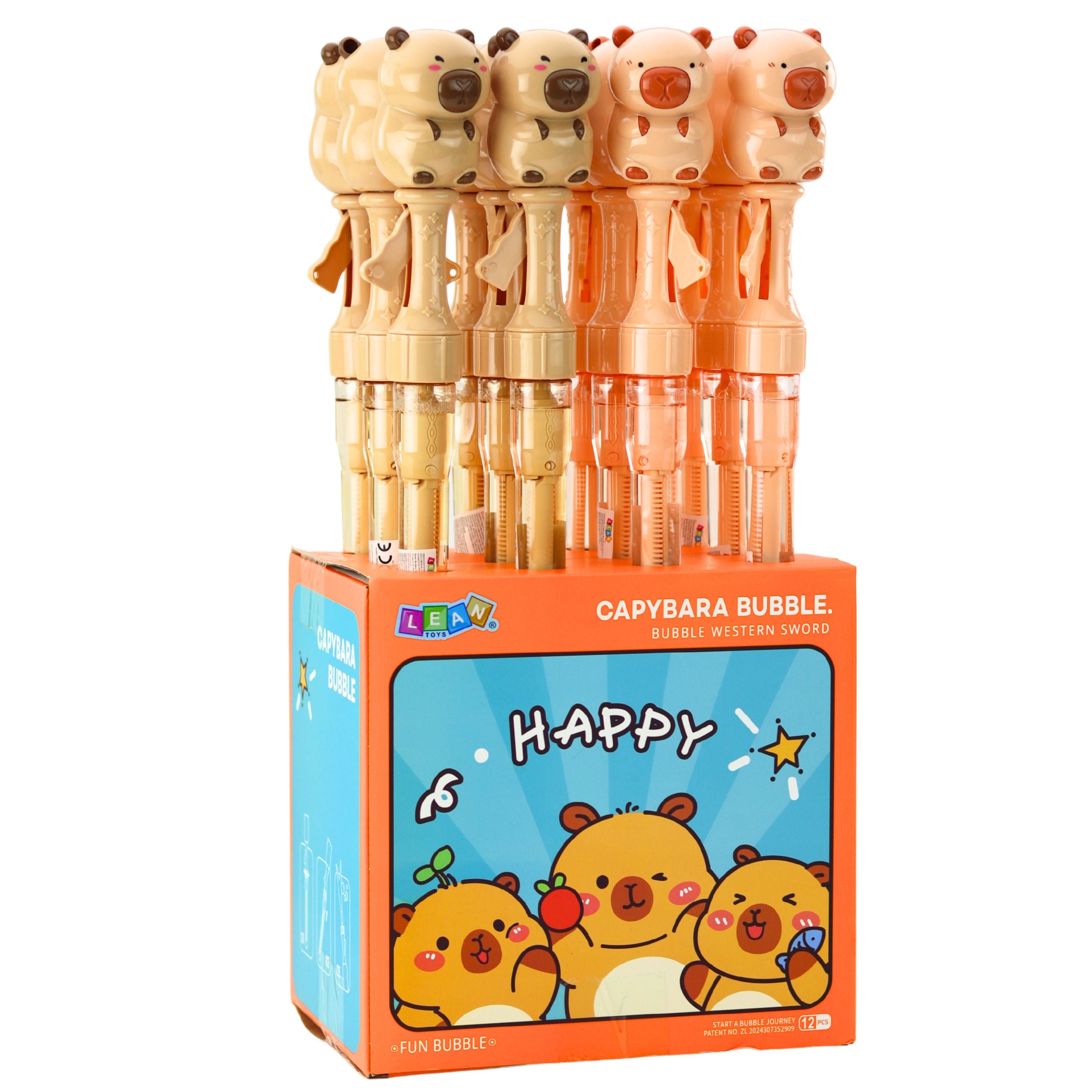 Zeepbellen Grote Uitschuifbare Wand Capibara 49,5 Cm 100 Ml