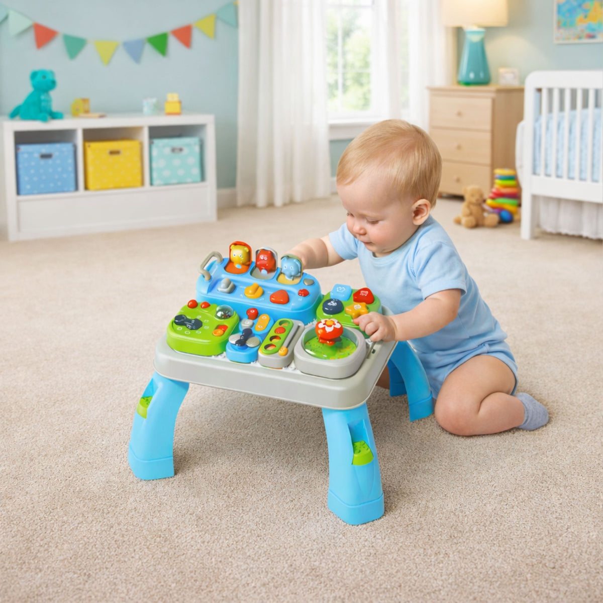 Tavolo didattico interattivo per moduli sonori per bambini