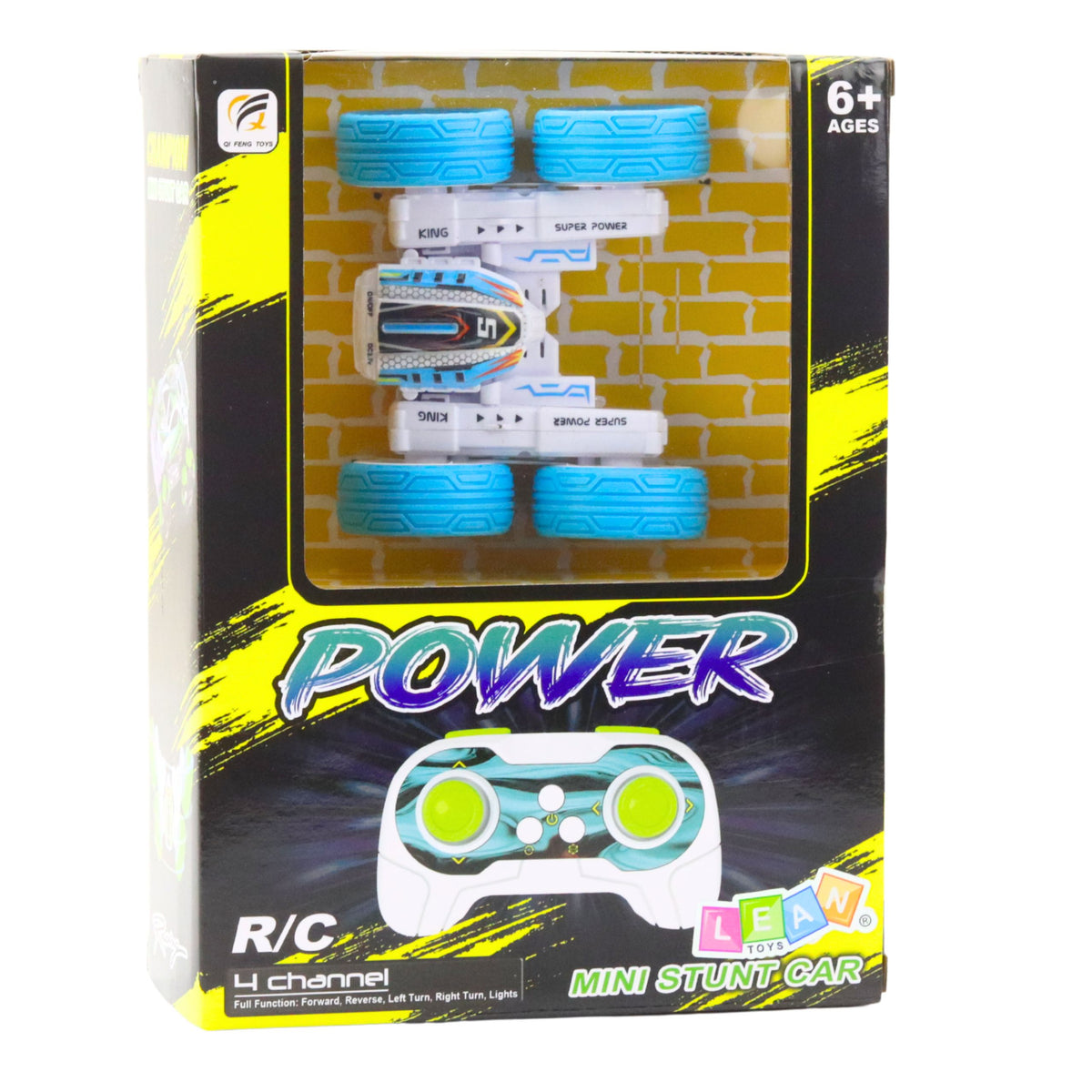 Remote Controlled Acrobatic Off-road Car 360° Blue 1:32