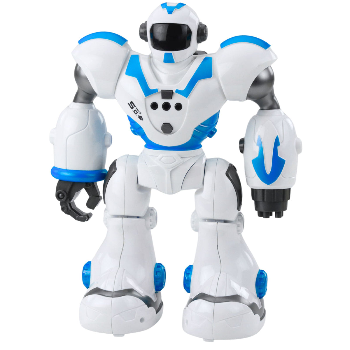 Interactive Remote Controlled Robot Rc 16 Functions Lights Sounds Blue