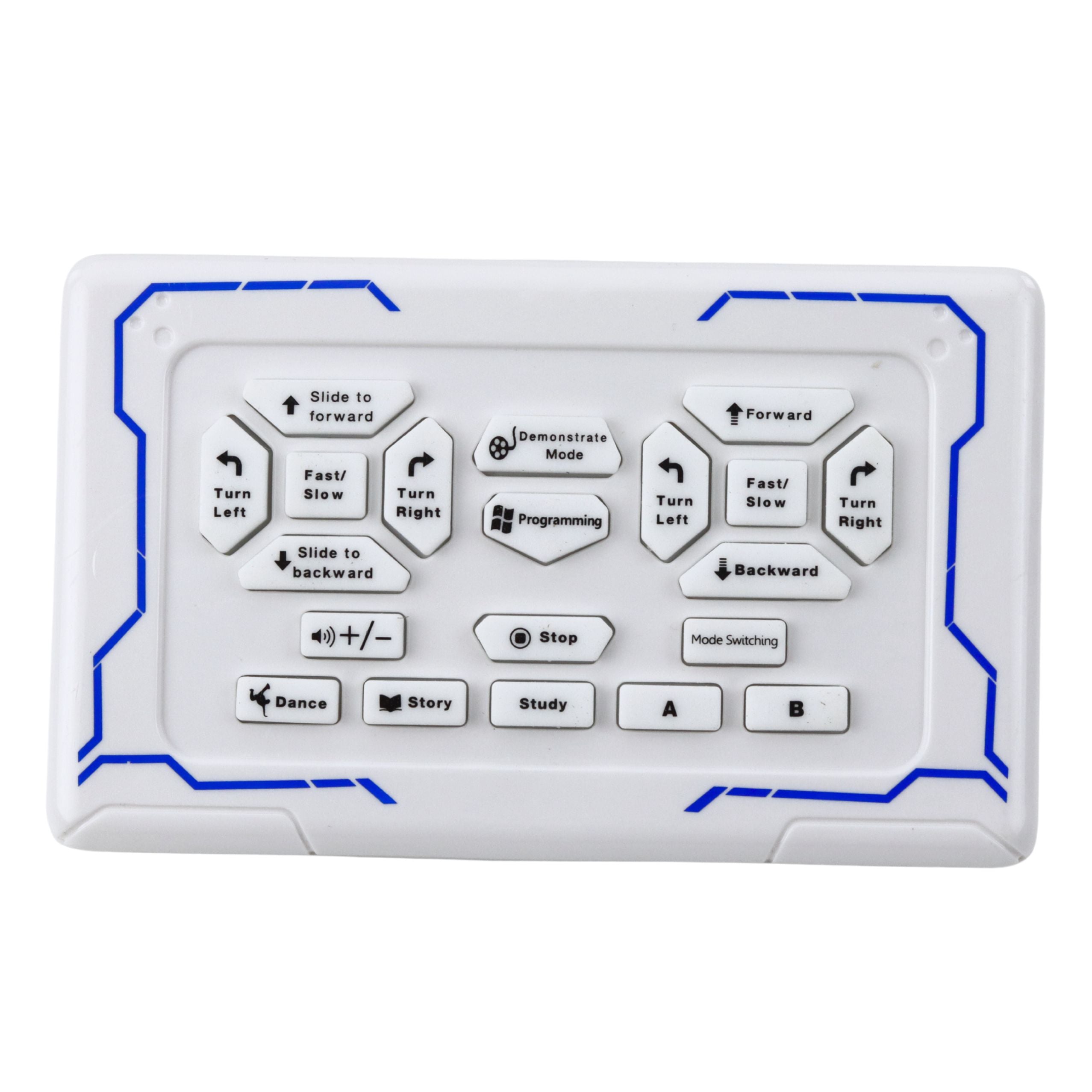 Interactive Remote Controlled Robot Rc 16 Functions Lights Sounds Blue