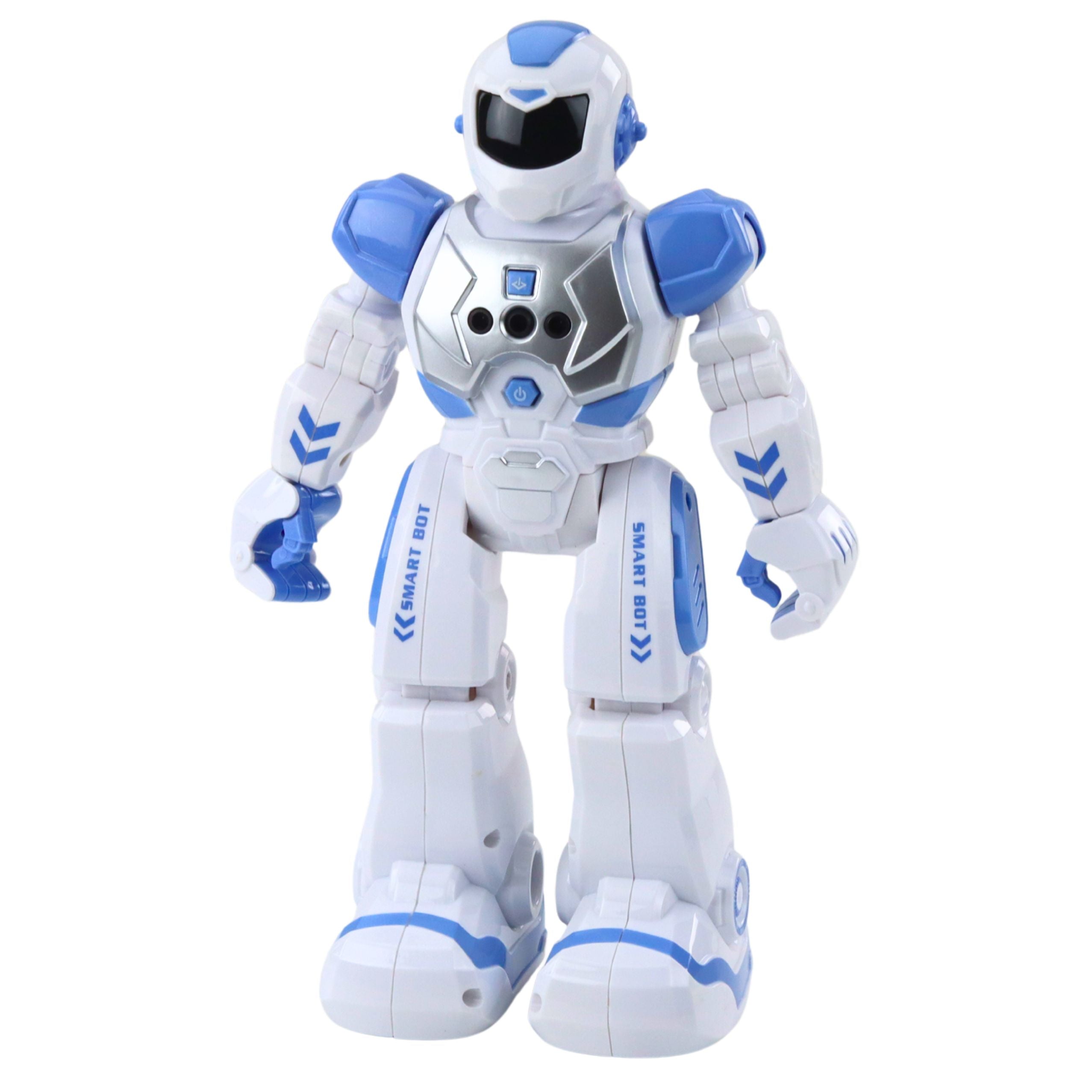 Remote Controlled Educational Robot Rc Talking Dancing Lights Sounds Blue