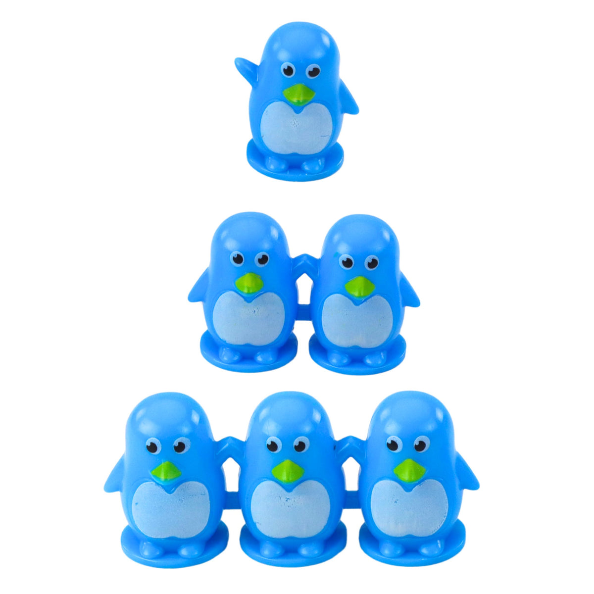 Blue Penguin Balancing Educational Skill Game For Children