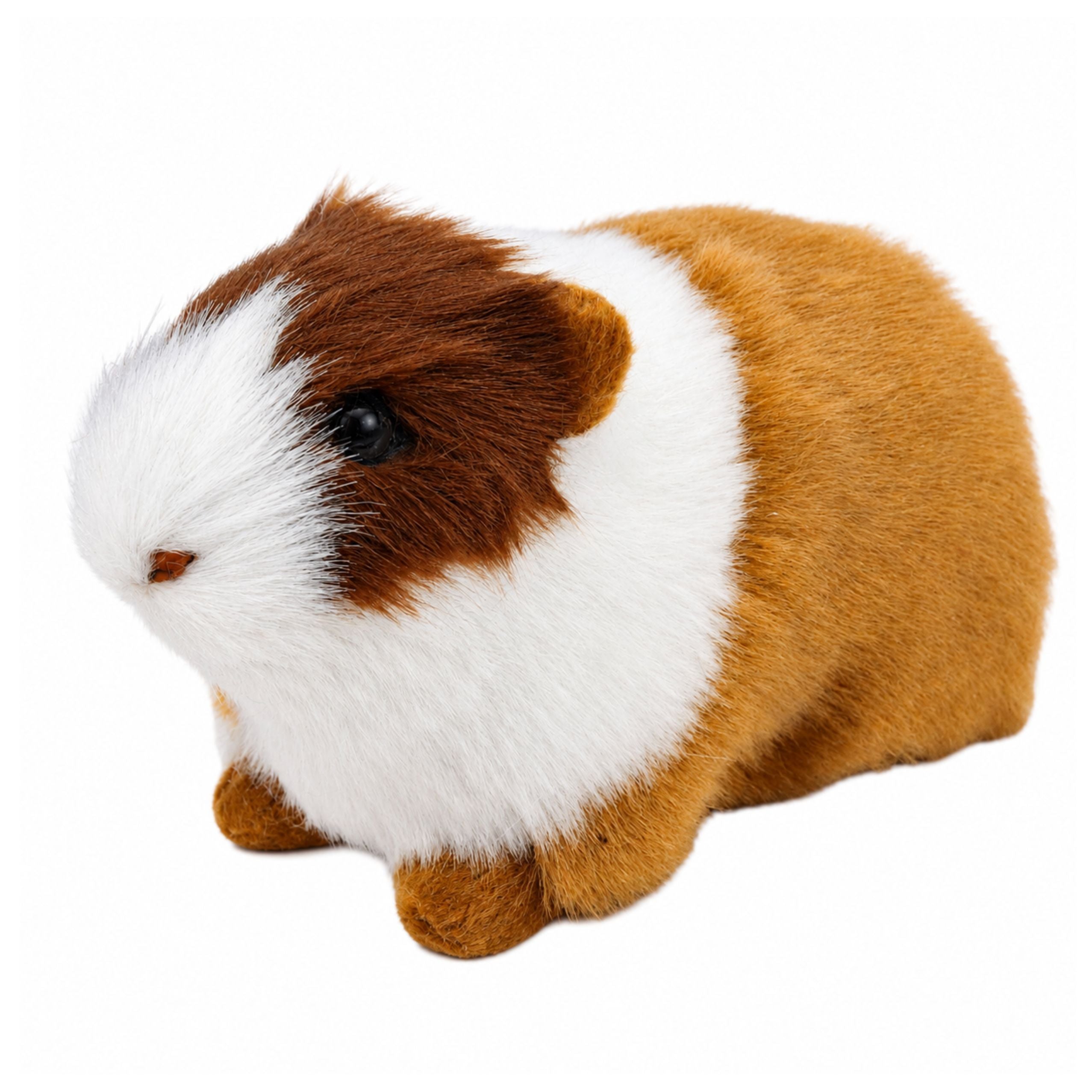 Guinea Pig Realistic Soft Fur Animal Brown 12 Cm
