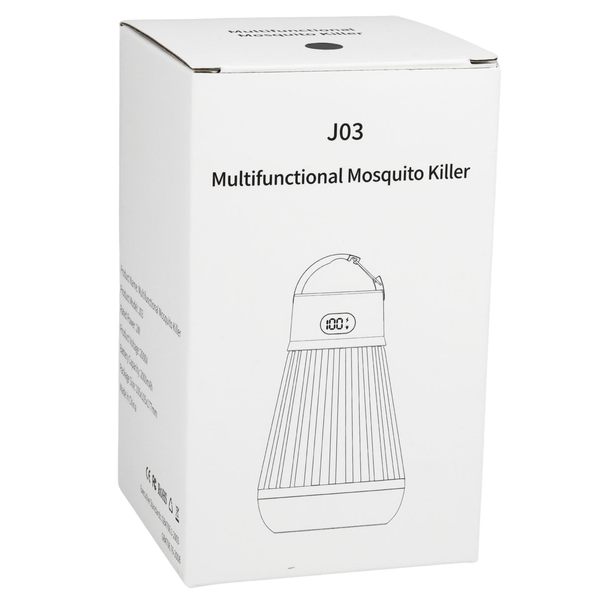 Electric Mosquito Killer Lamp Uv Light White