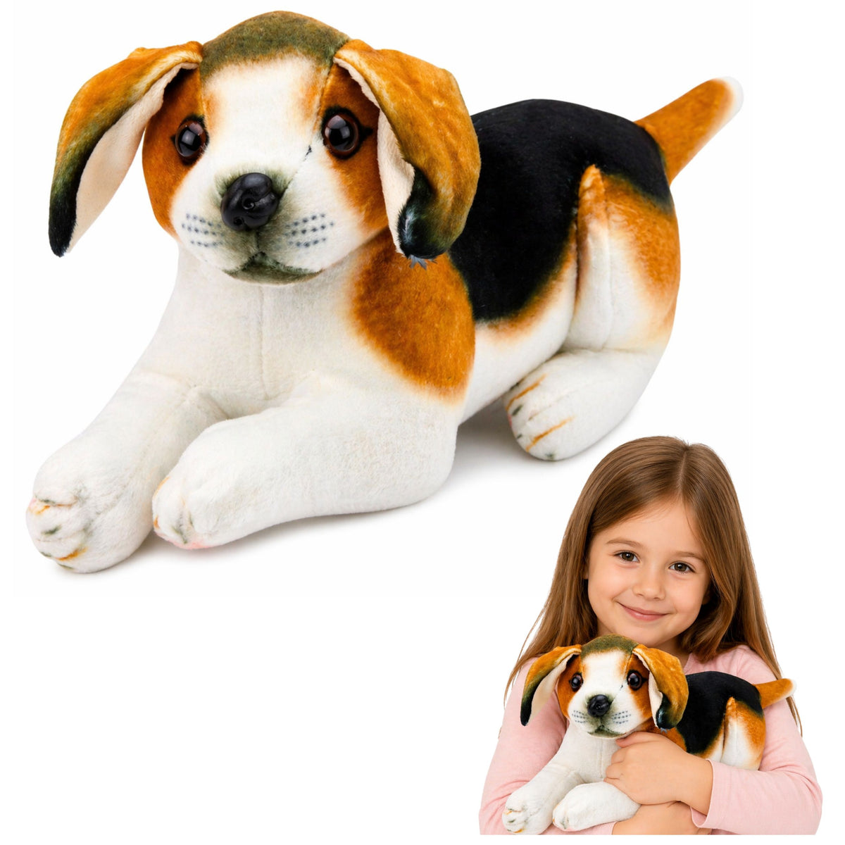 Plüsch-beagle-hund Kuscheltier Weicher Hund 25 cm