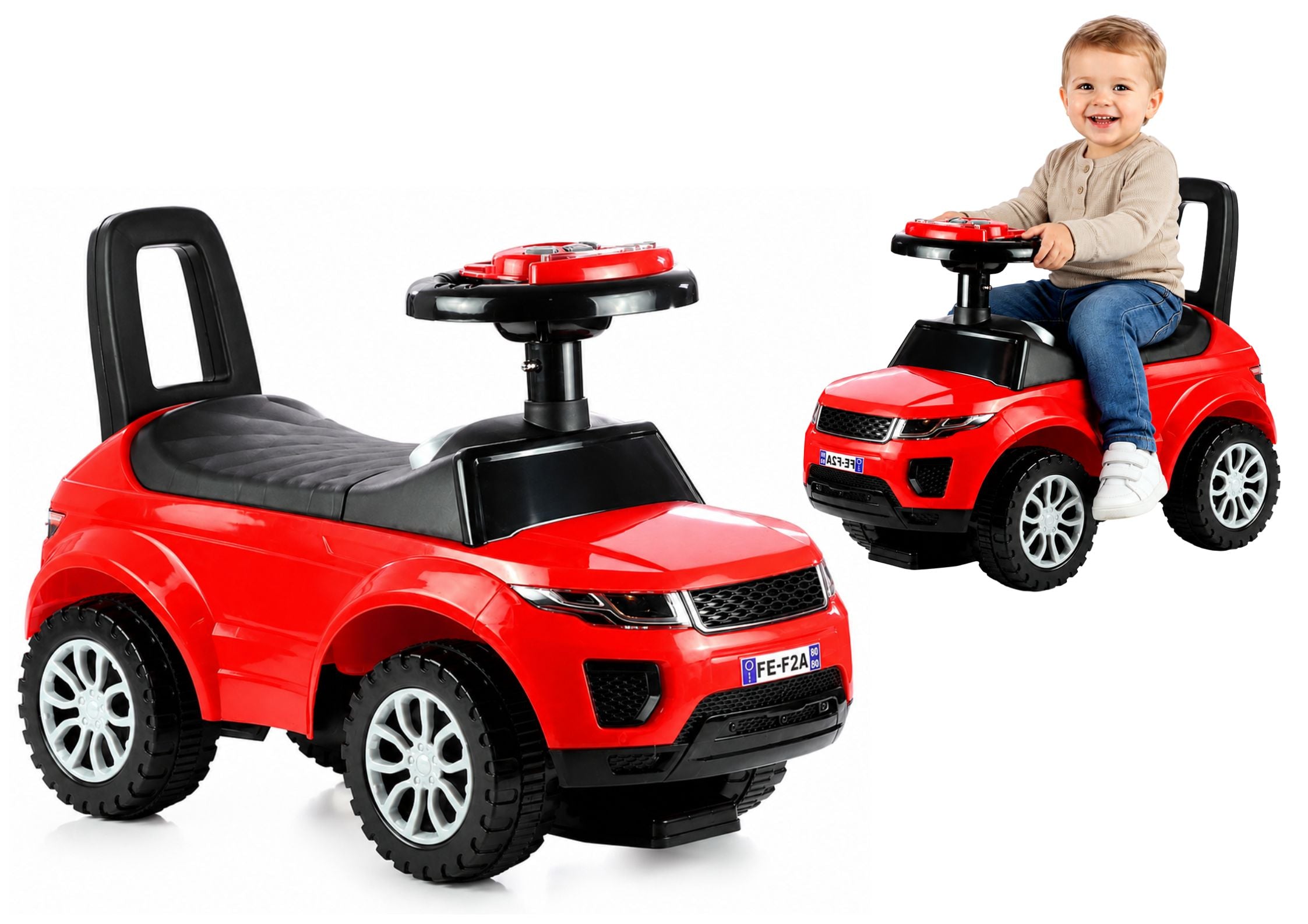 Toddlers Ride On 613w Red Sound Light