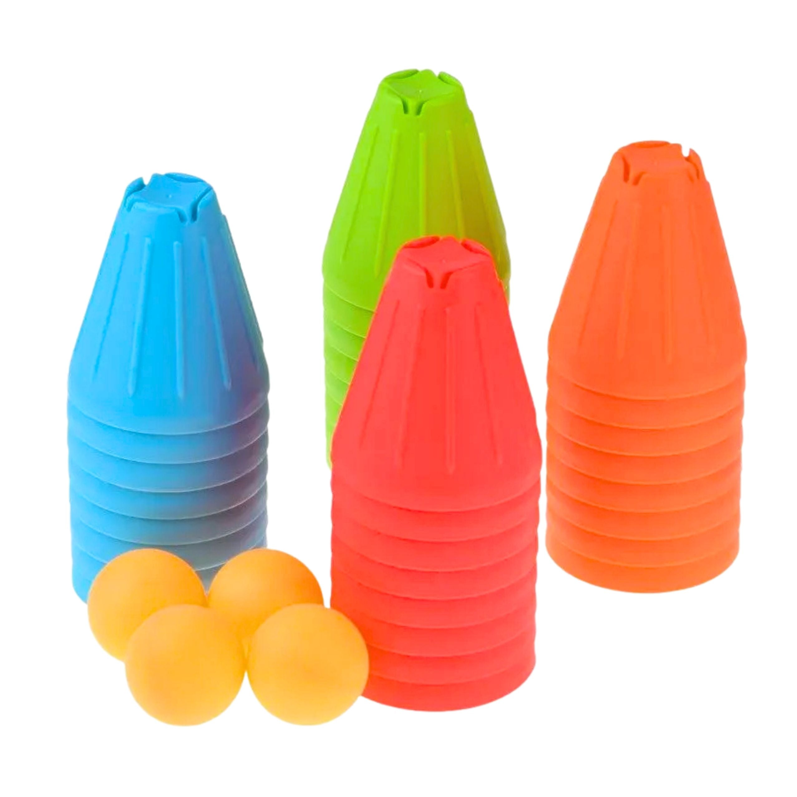 Educational Skill Game Fast Cups 3in1 Balls Cups 38 Pcs.