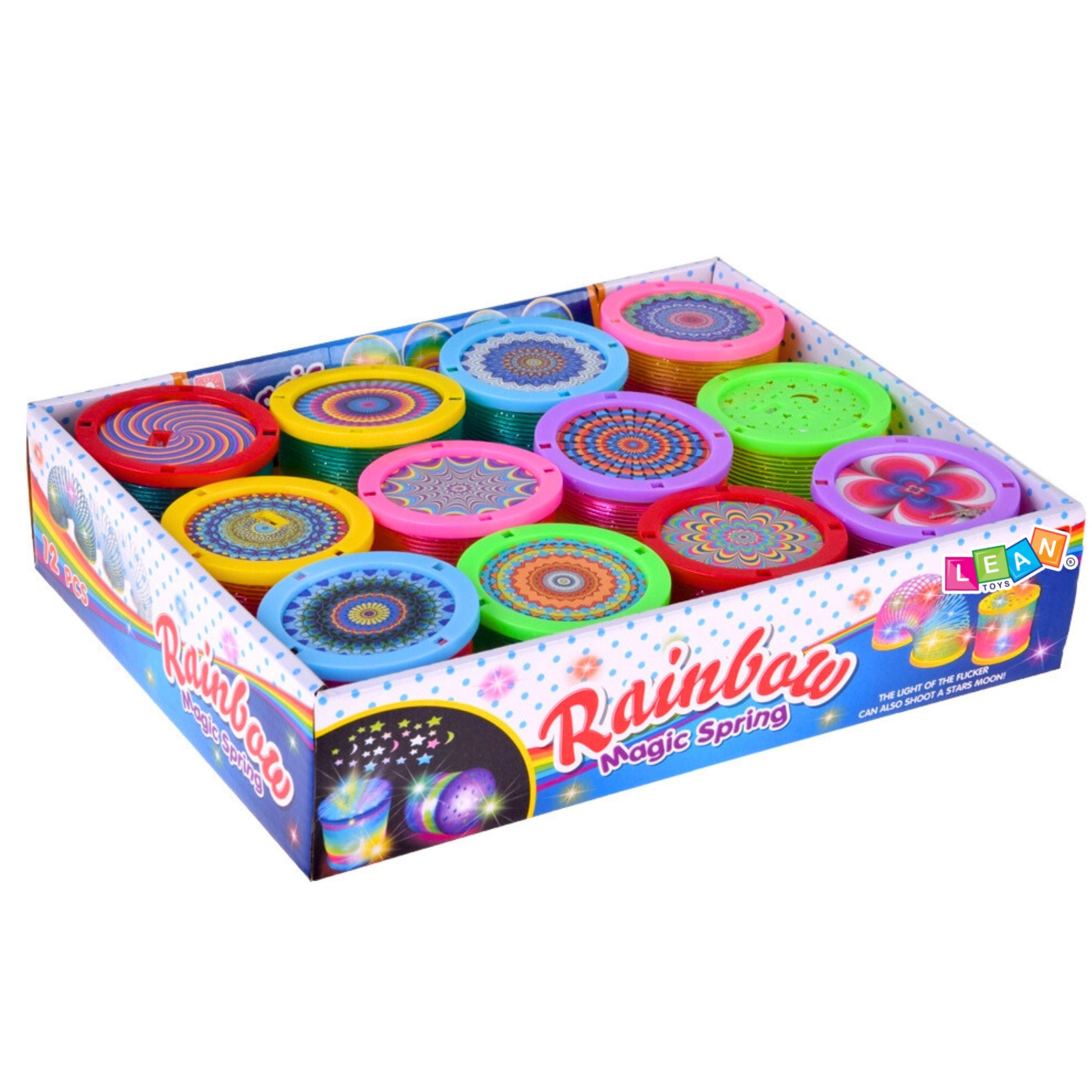 Glowing Spring For Children Colorful Glowing Led 1 Pc.