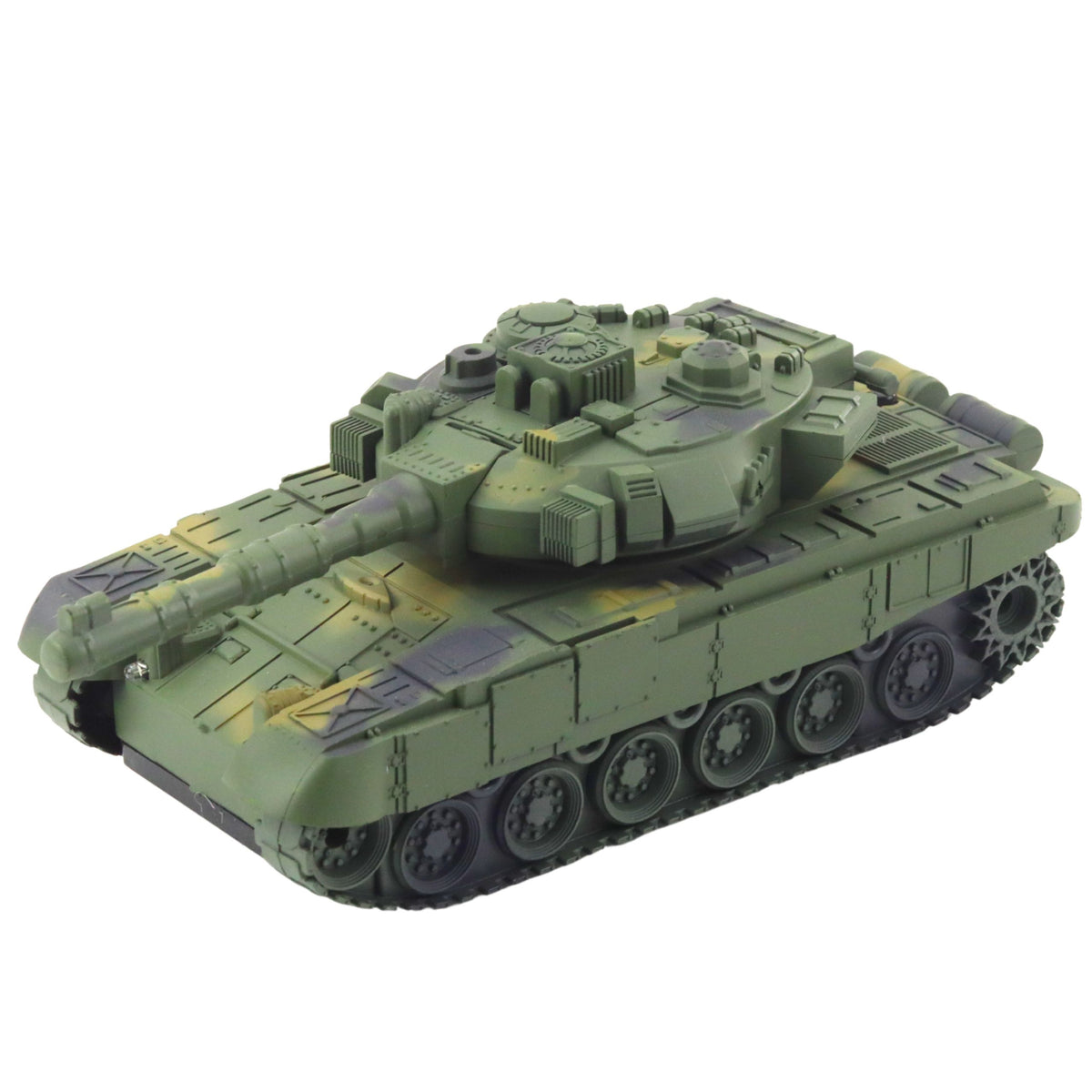 T90 Military Tank Remote Controlled Rc Lights Sounds Green 1:18