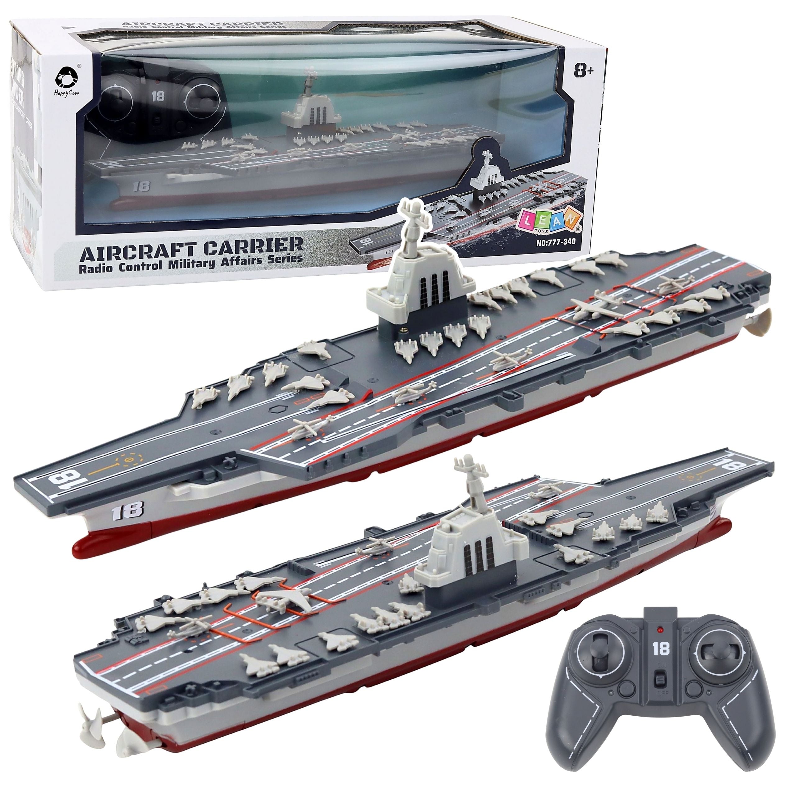 Remote Controlled Military Aircraft Carrier Rc Ship 1:1000