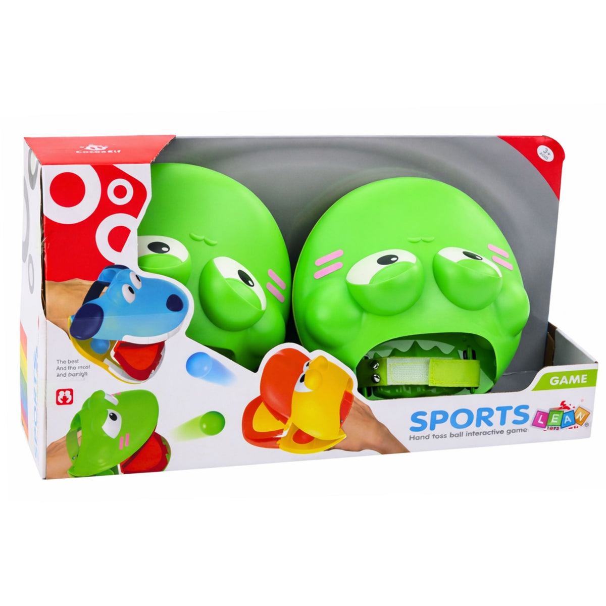 Frog Ball Catchers Launchers Arcade Sports Game For Kids