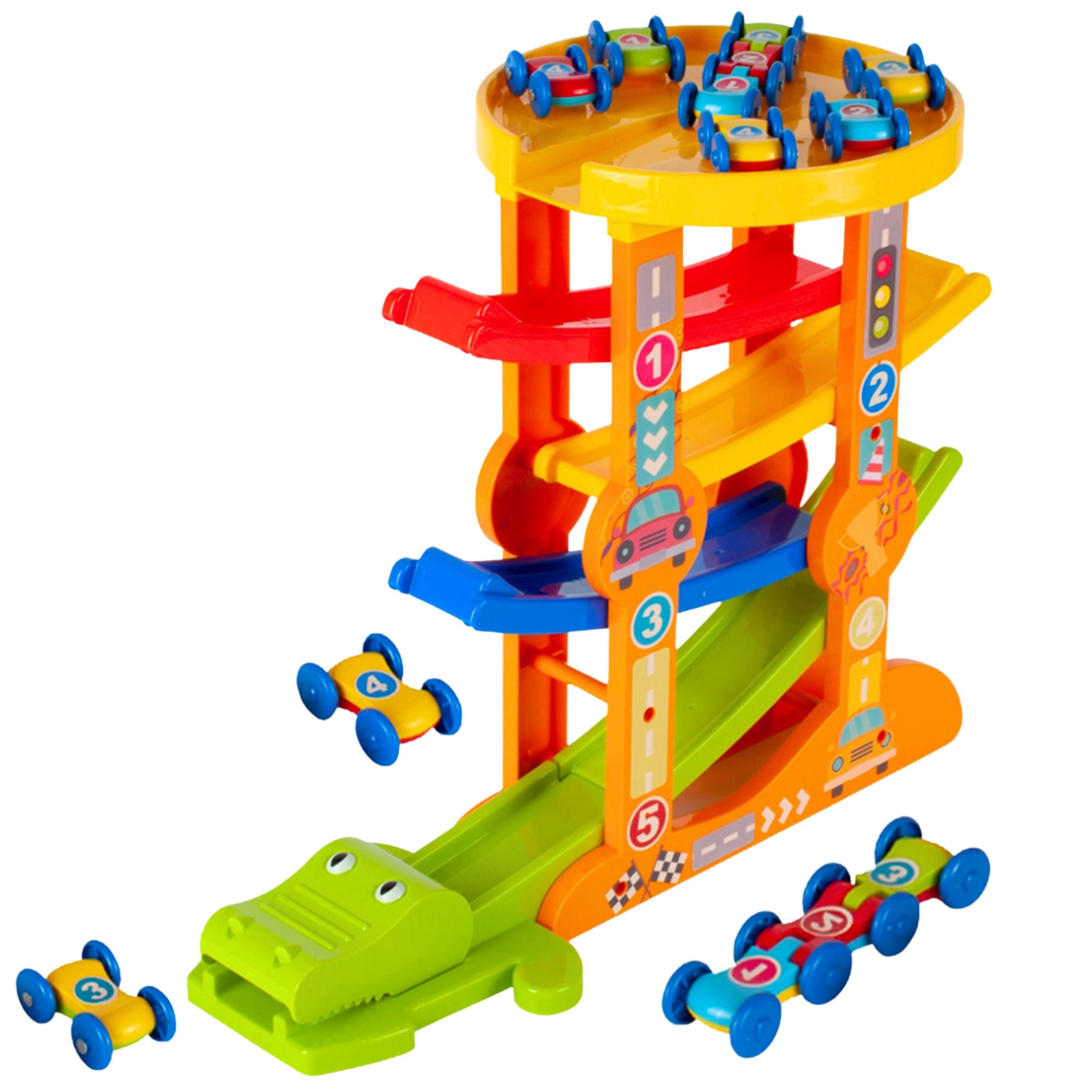 Crocodile Car Slide Balance Track 5 Levels