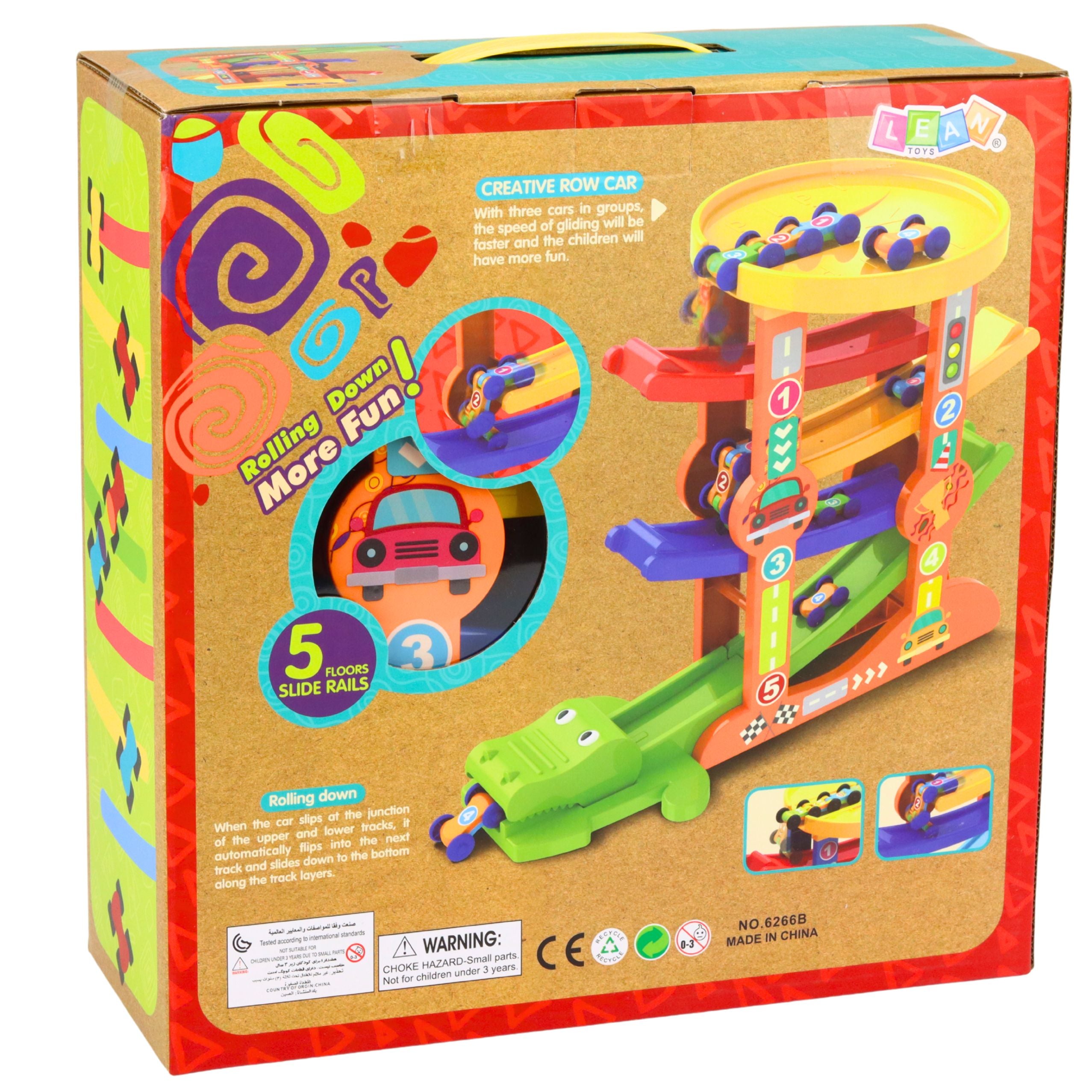Crocodile Car Slide Balance Track 5 Levels