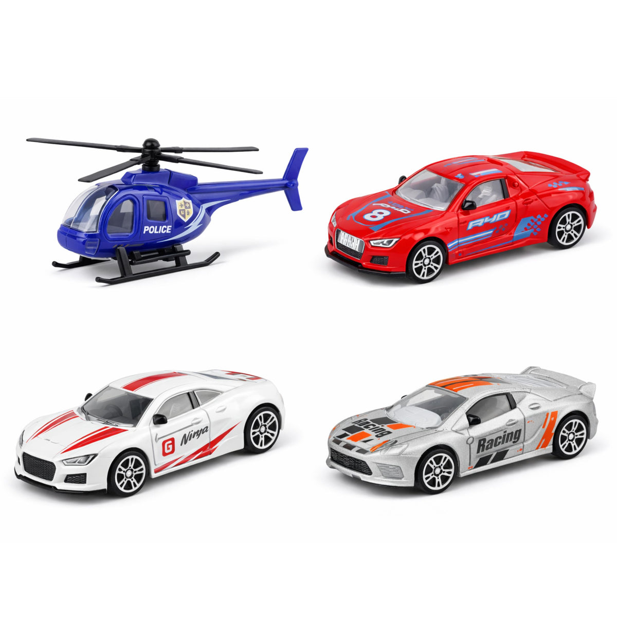 Parkhaus 4 Ebenen mit Aufzug Helikopterwagen 70 El.