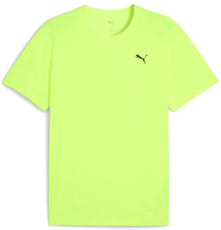 Camiseta masculina Puma Ess Solid Cat amarela