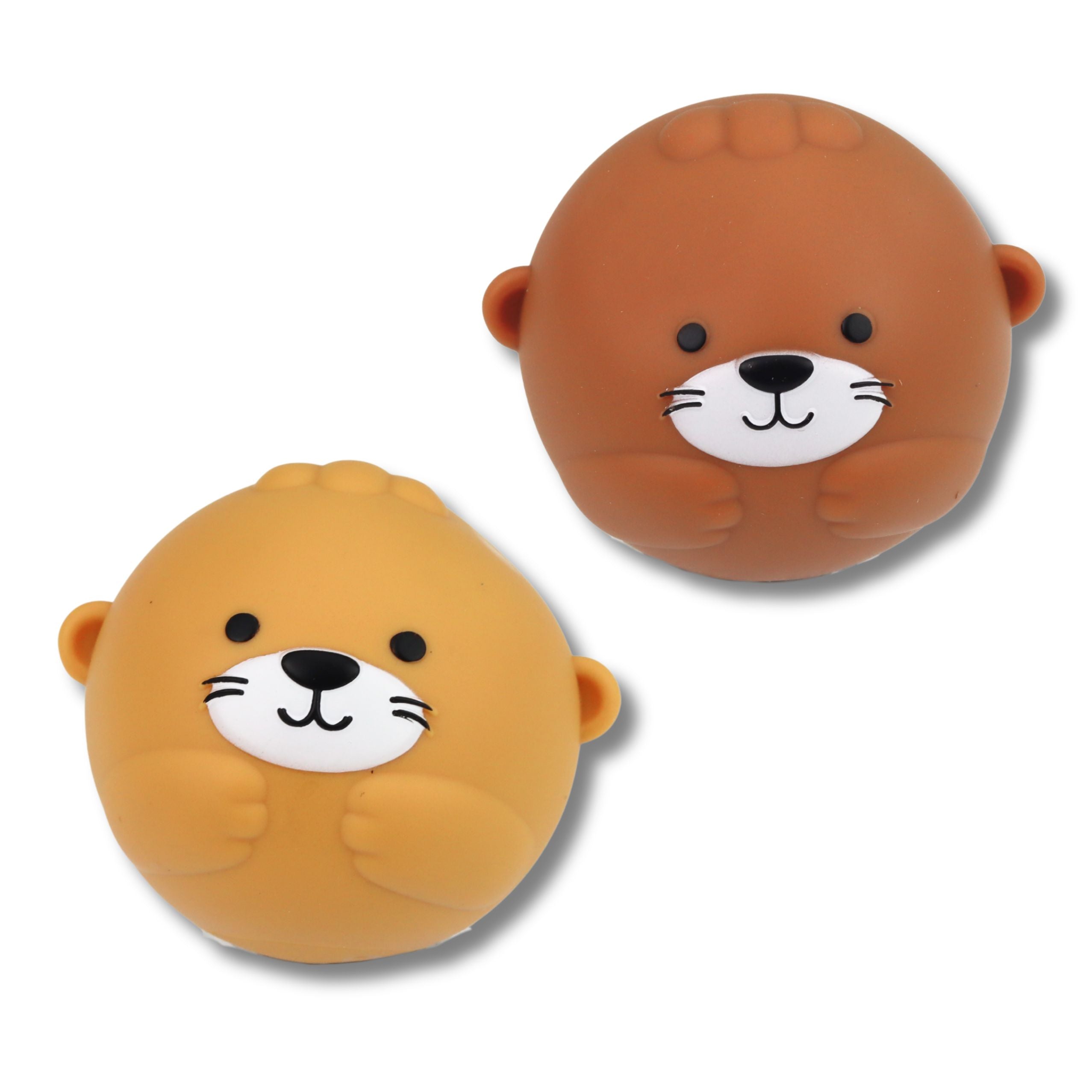 Bath Toy Set Otter Family Basket Balls 7 Pcs.