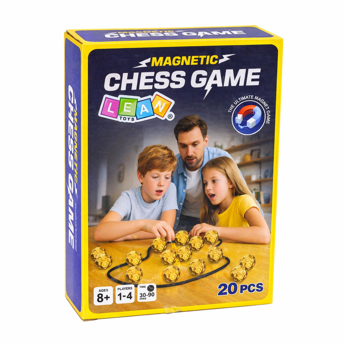 Jeu de logique magnétique familial 20 pièces magnétiques
