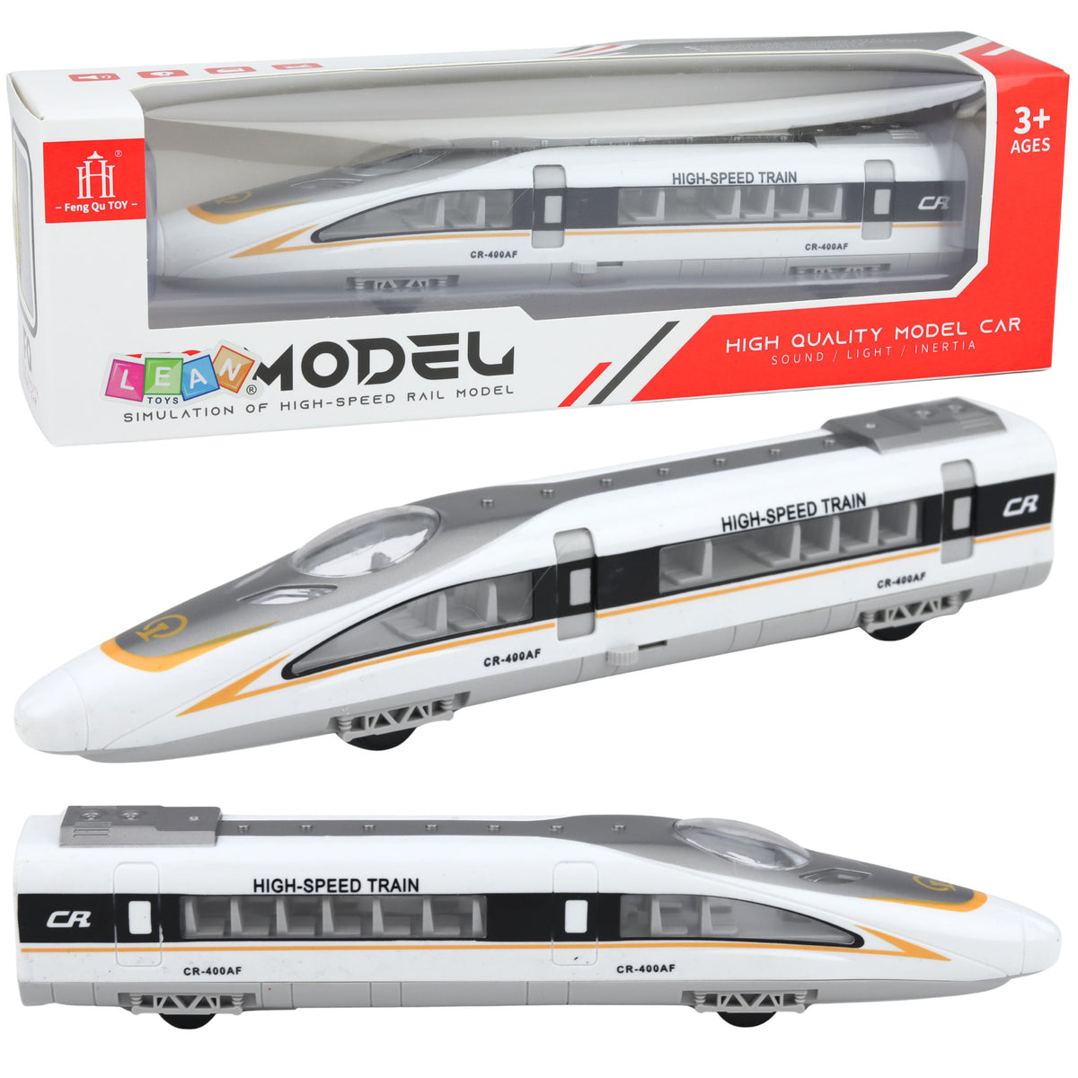 High Speed express Train Opening Doors Motorized Lights Sounds