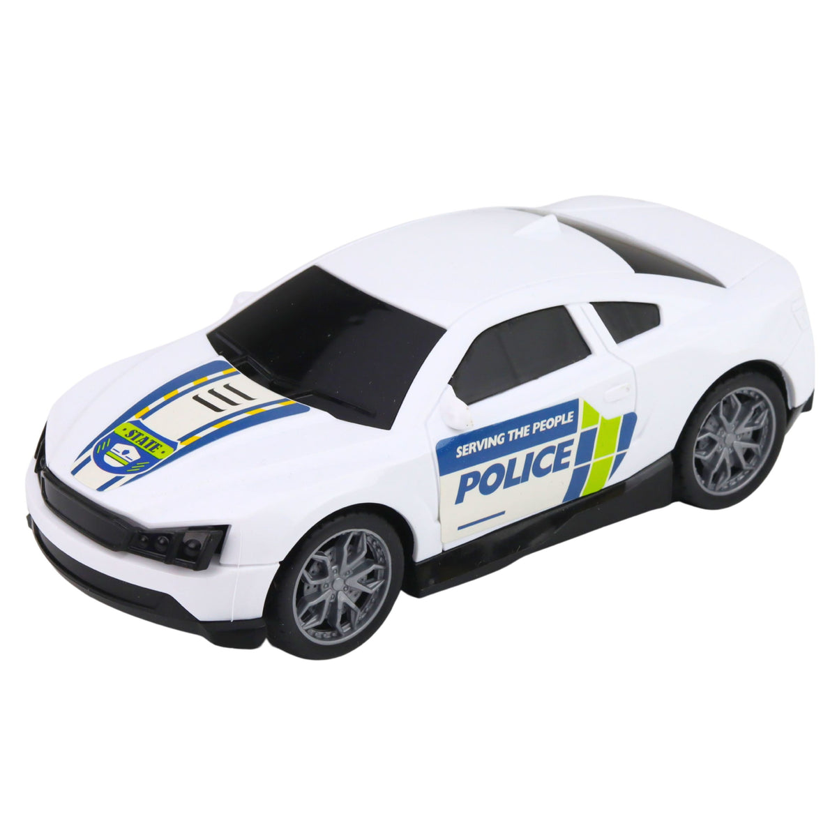 Police Truck Tow Truck Car Helicopter Lights Sound Set