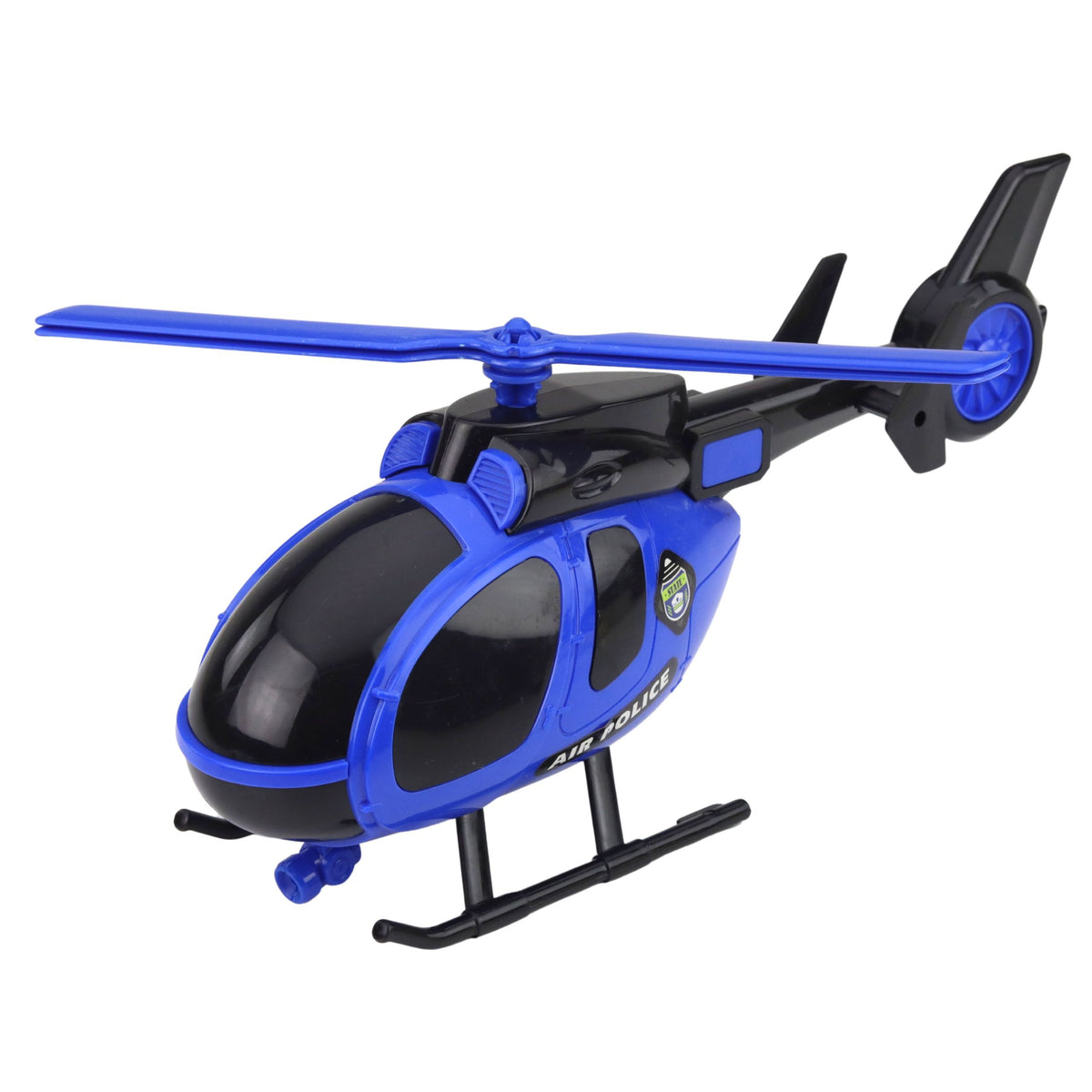 Police Truck Tow Truck Car Helicopter Lights Sound Set