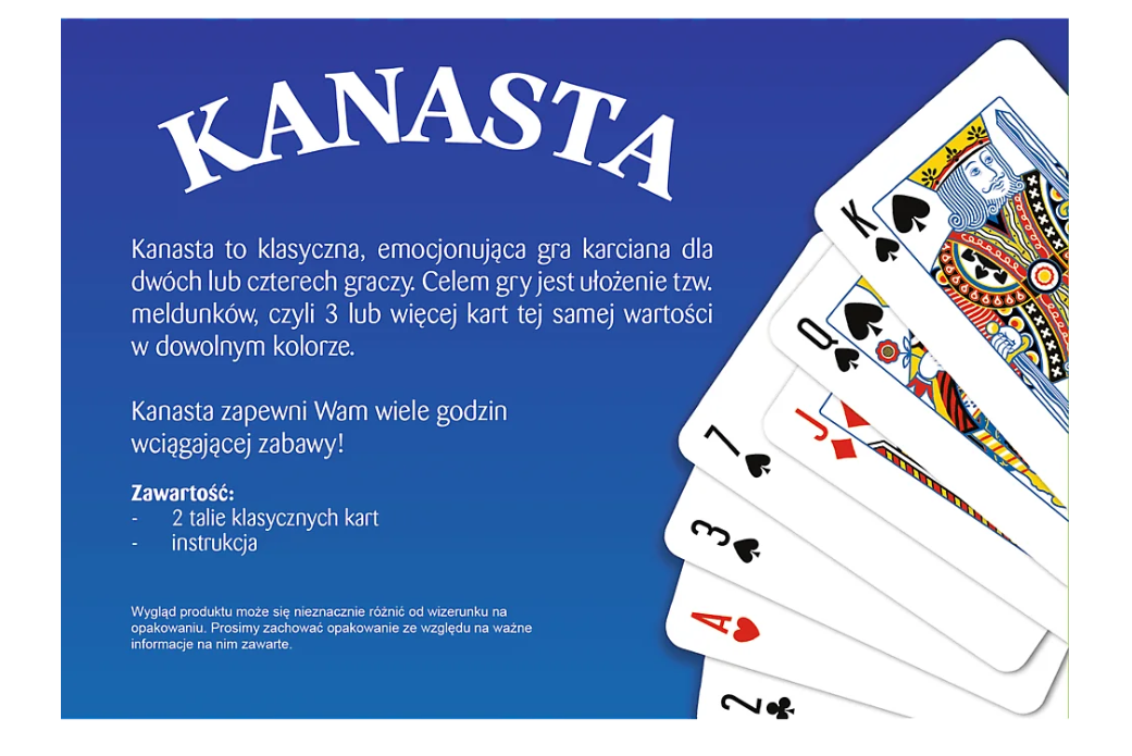 Card Game Canasta Trefl 02918