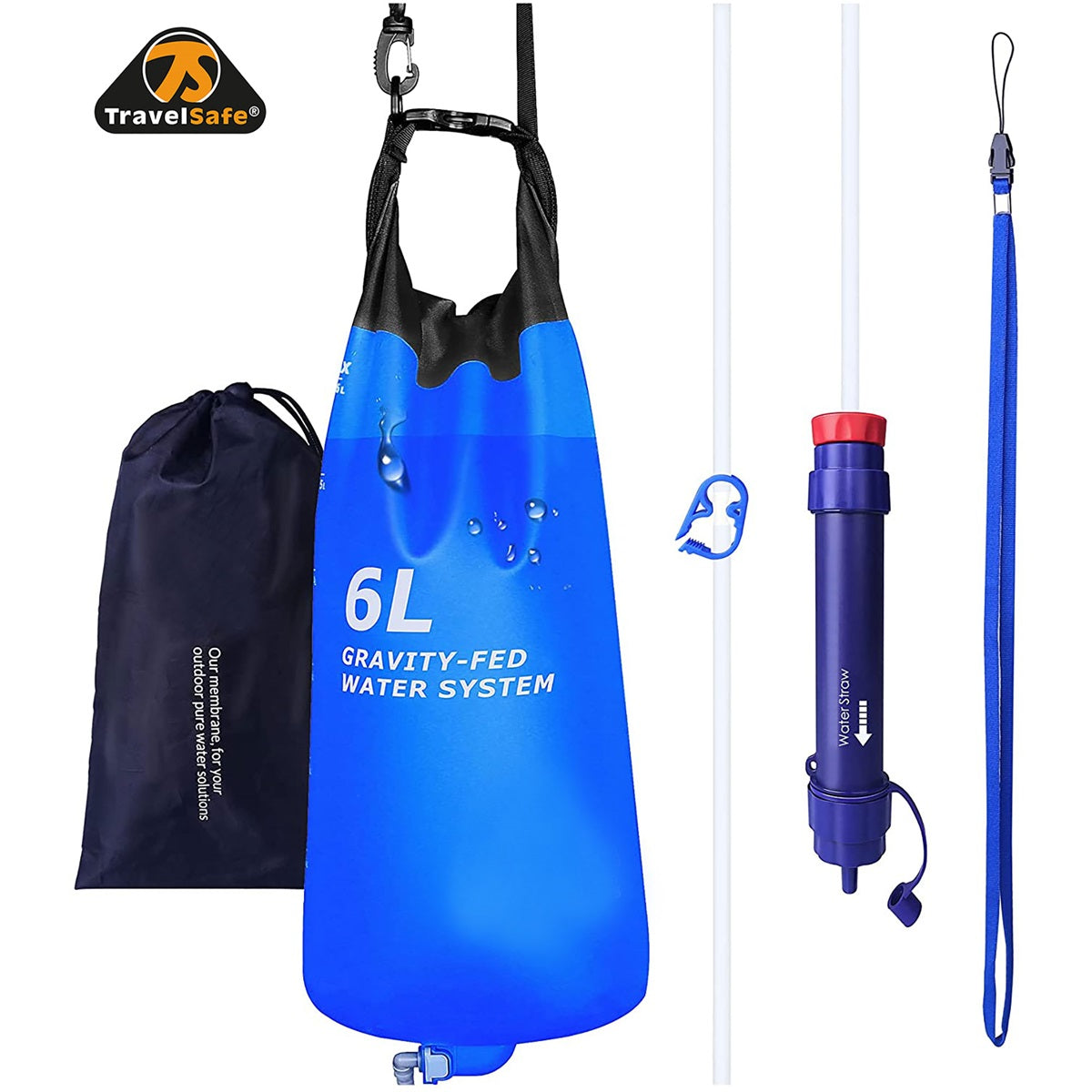 Travelsafe Travelline Bolsa De Agua 6l + Filtro
