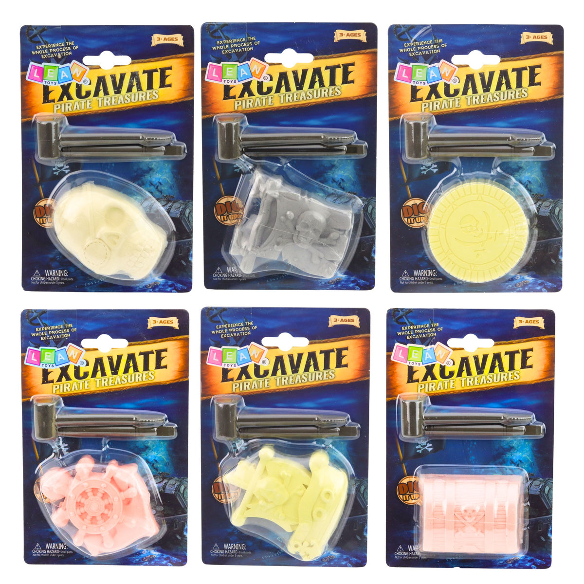 Pirate Archaeology Treasure Dig Tool Kit
