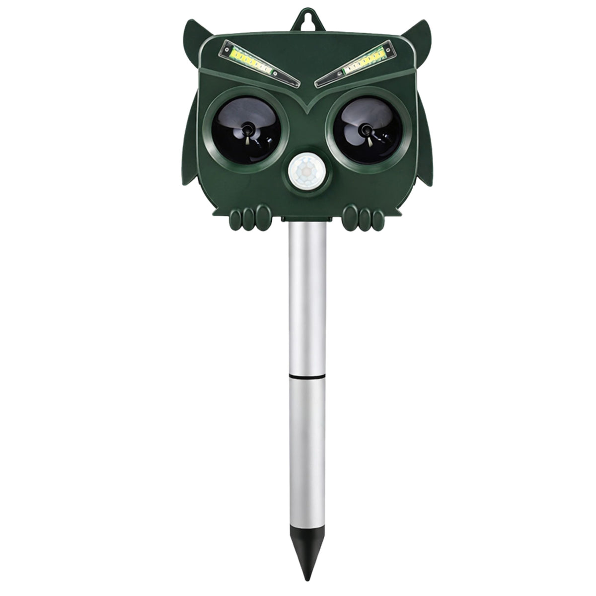 Solar Owl Animal Repeller Motion Sensor Ultrasound Leds