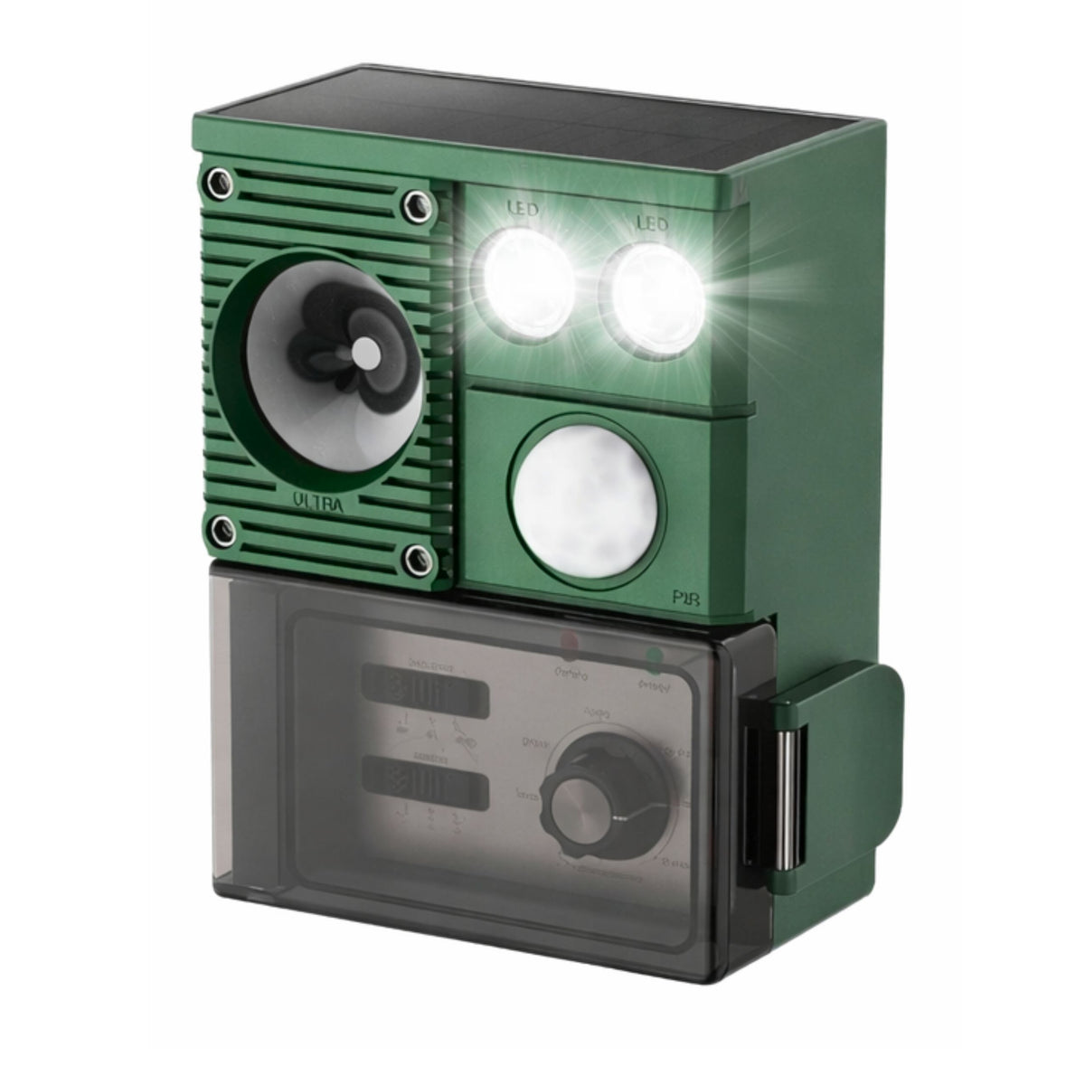 Solar Animal Repeller med rörelsesensor ultraljud LED dioder