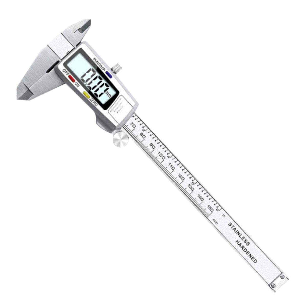 Leictreonach Digiteach Lcd Caliper Beachtas Cruach Dhosmálta 150 Mm