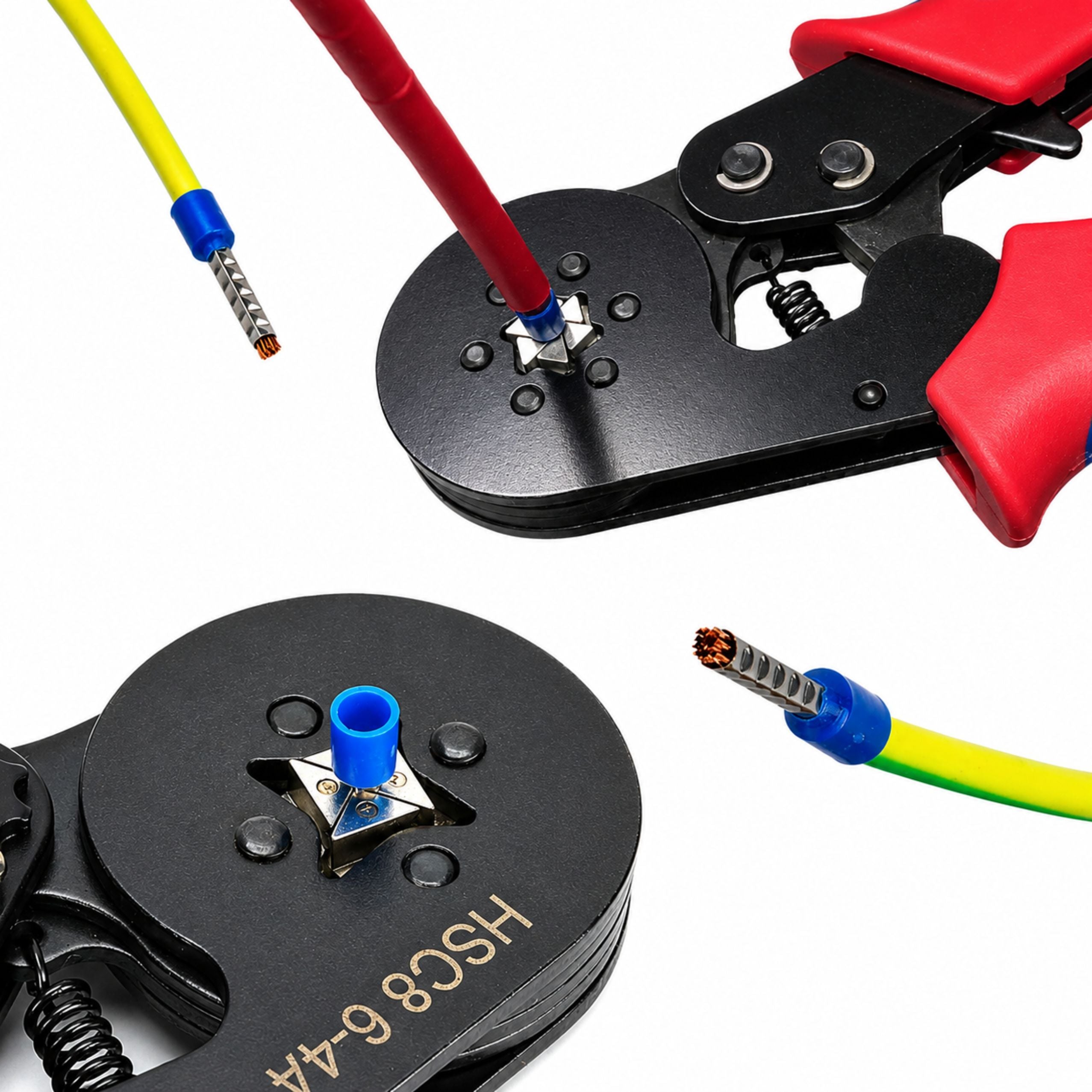 Crimping Tool Set For Cable Connectors And Ferrules 1800 Pcs.