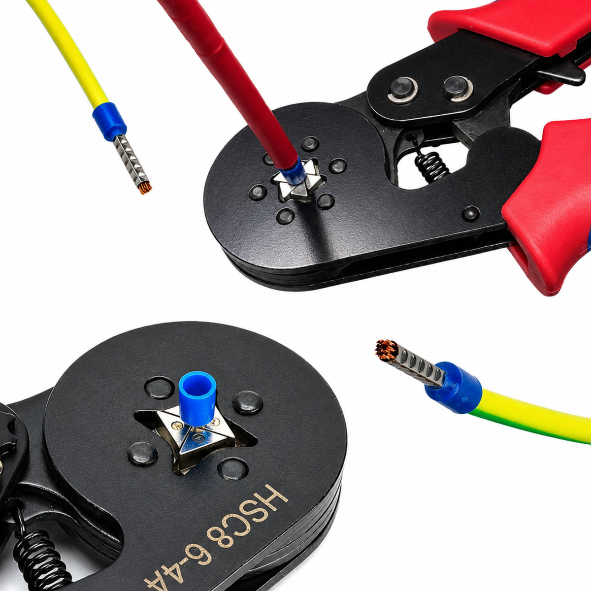 Crimping Tool Set For Cable Connectors And Ferrules 1800 Pcs.