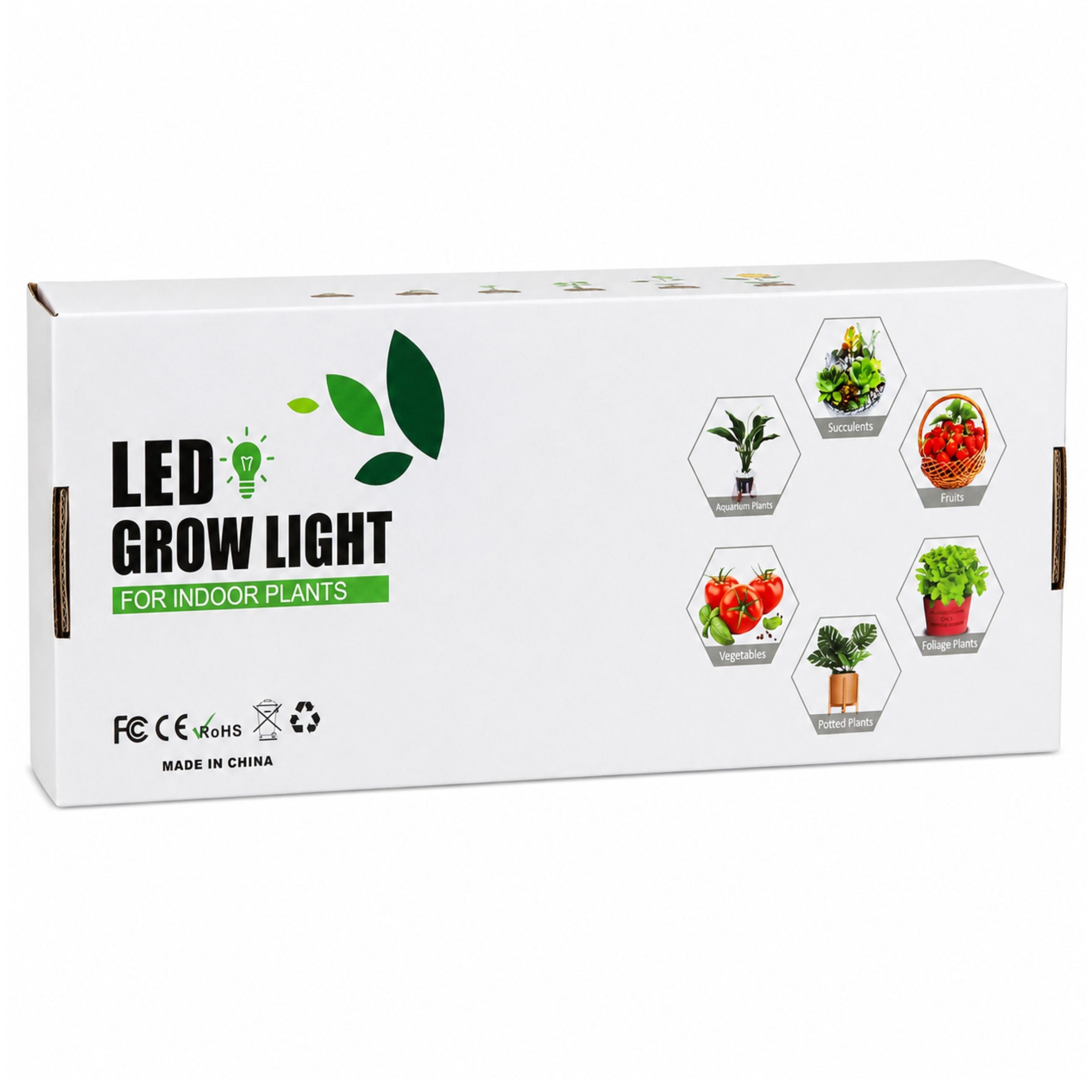 Led Lamp For Growing Crops And Illuminating Plants 4-panel Stand Remote Control