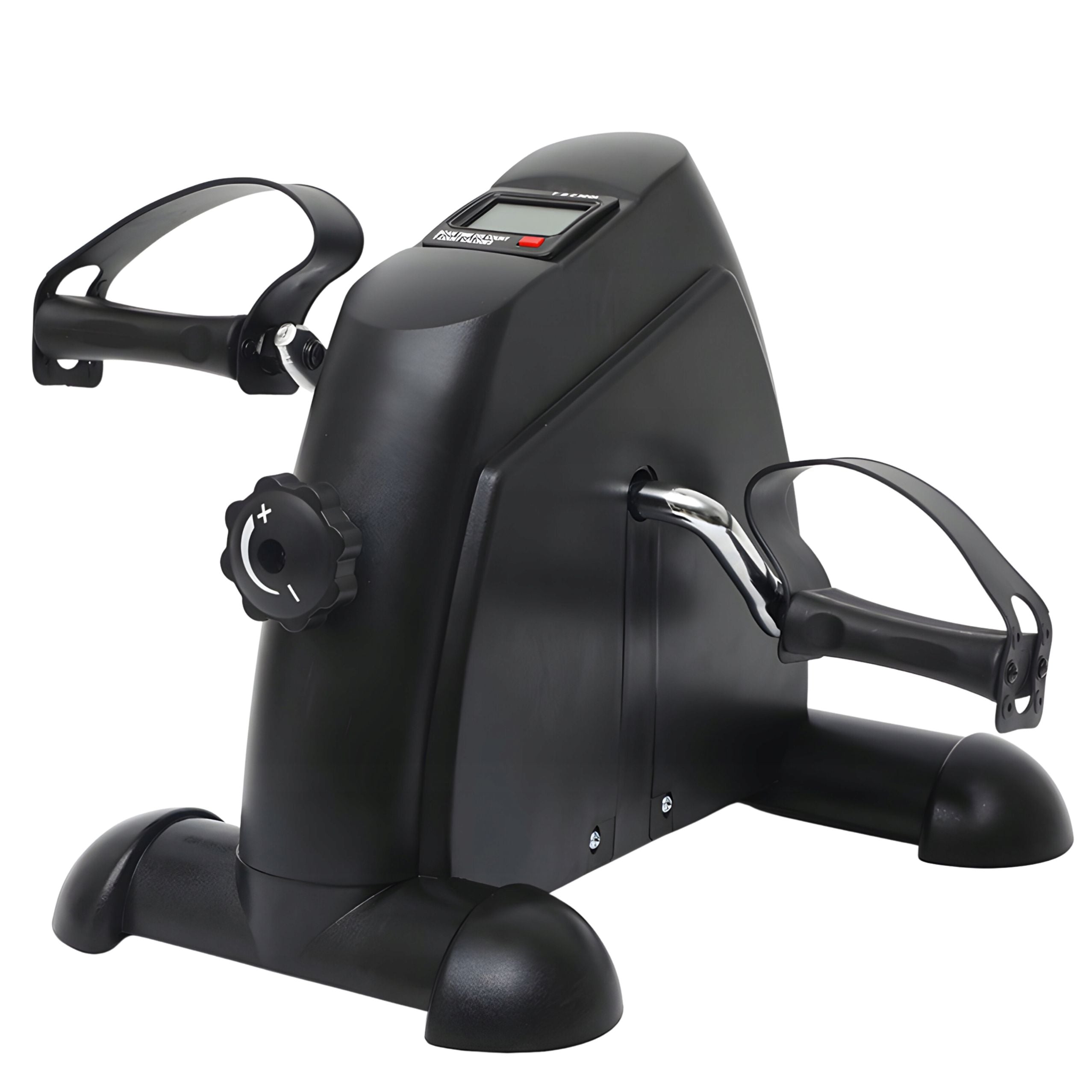 Mini Exercise Bike Rotor Rehabilitation 2 In 1 Lcd Display Black