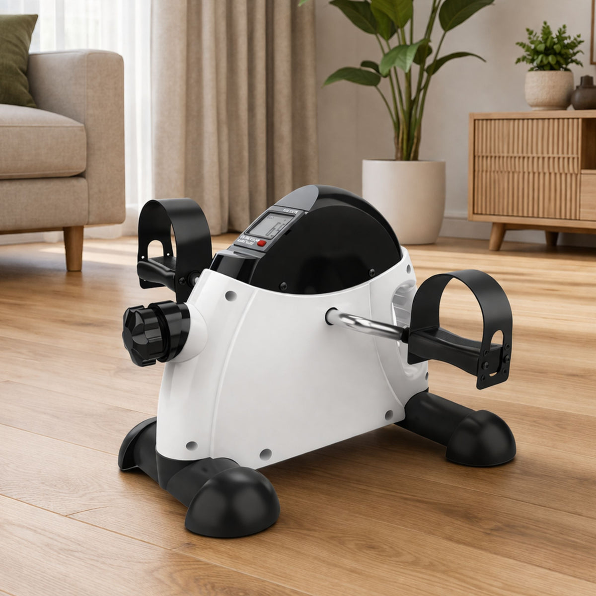Mini Motionscykel Rehabiliteringscykel Lcd Trainer för armar och ben