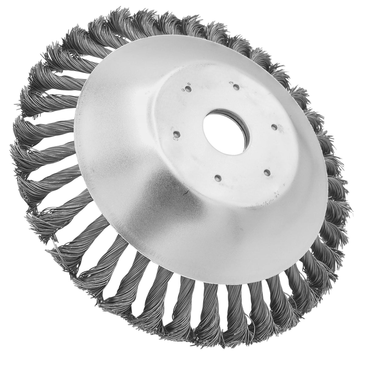 Drahtbürste für Freischneider, Freischneider, gedrehte geflochtene Scheibe, 150 mm/25,4 mm