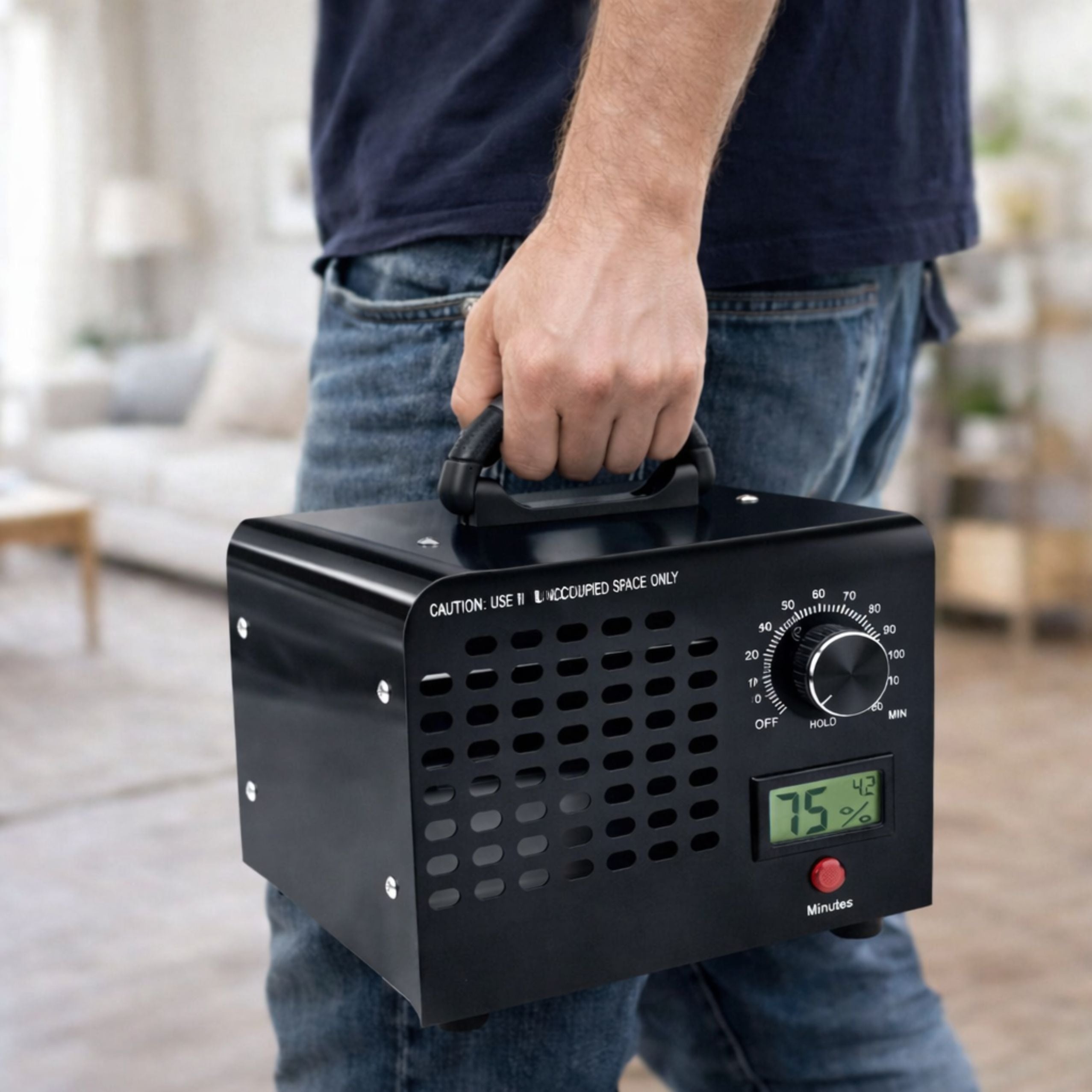 Lean 60000 Mg Ozon Generator Rum Ozonator Lcd Display Timer
