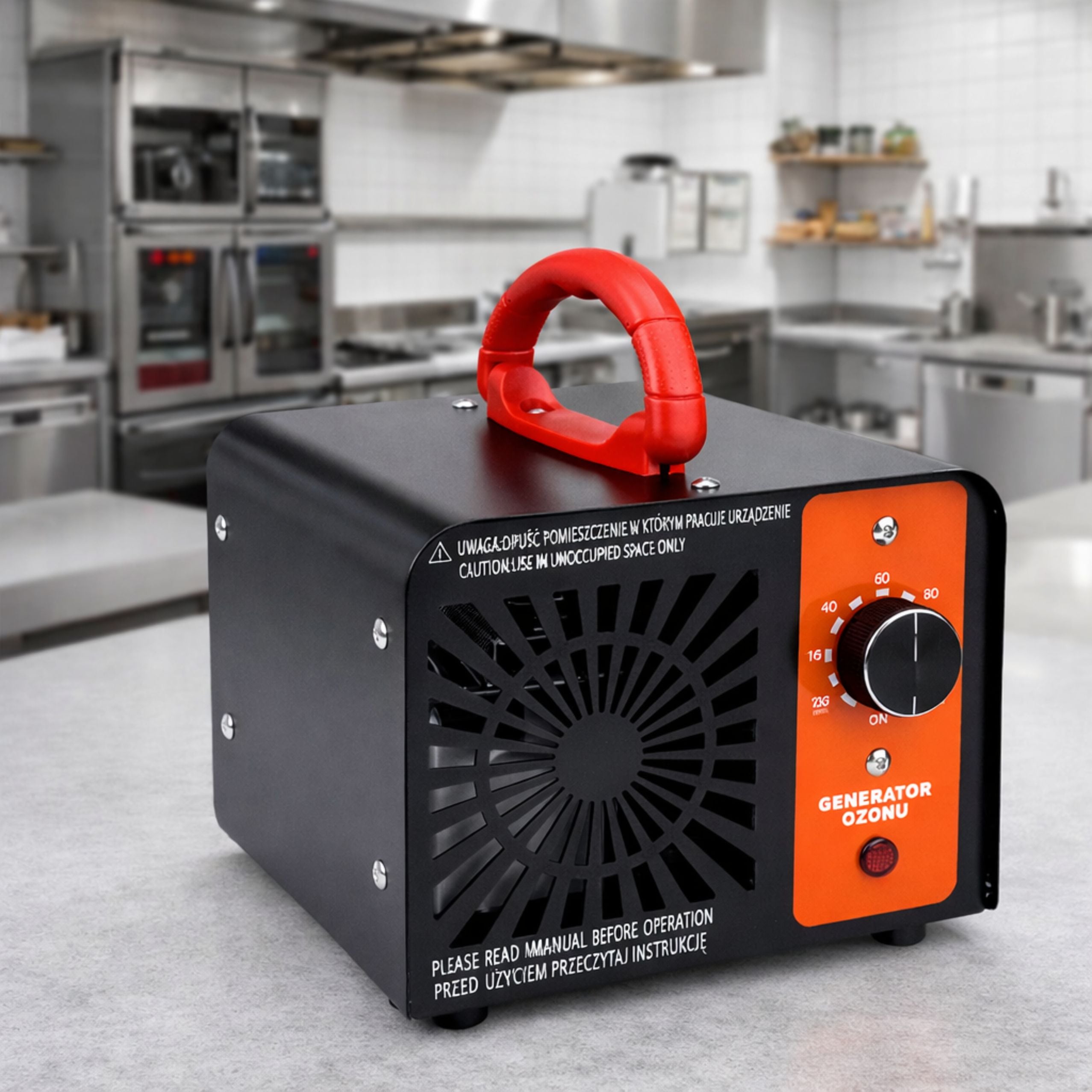 Ozone Generator Lean Ozonator 155w 60000mg Timer 120 Min
