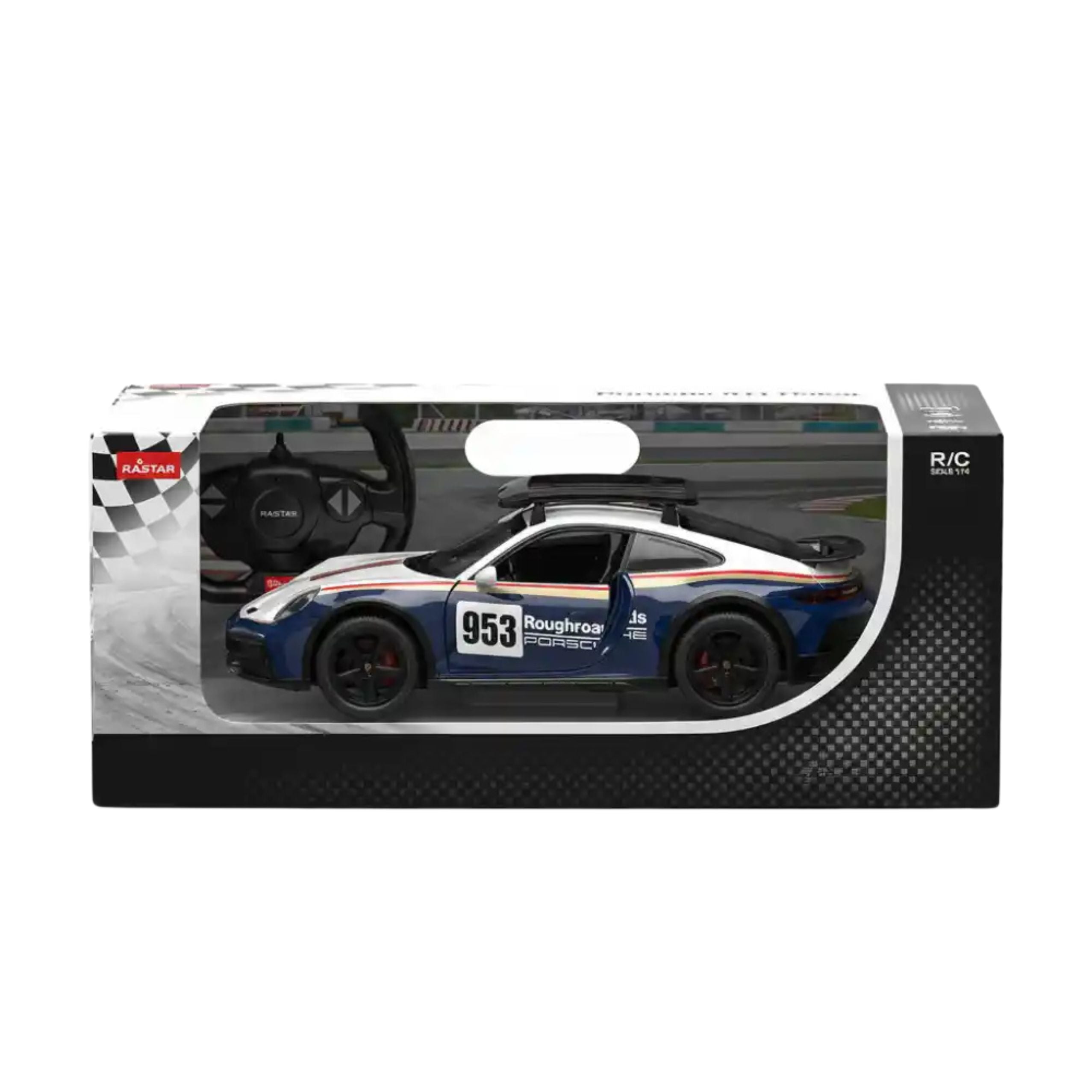 Porsche 911 Dakar Performance Remote Controlled Rc Rastar 1:14