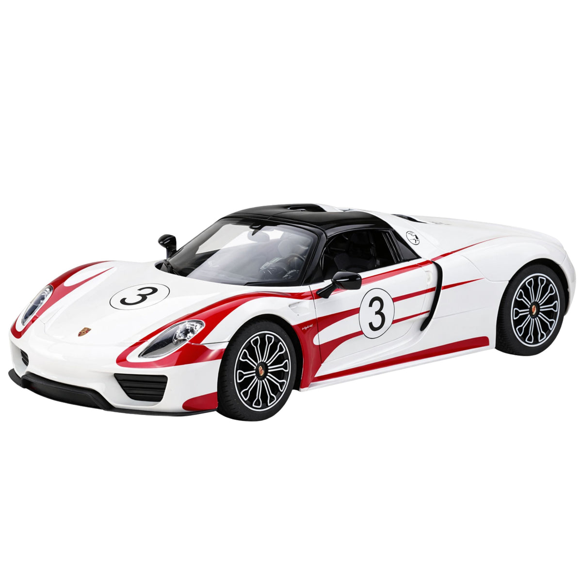 Porsche 918 Spyder Performance Telecomanda Rc Car White Rastar 1:14