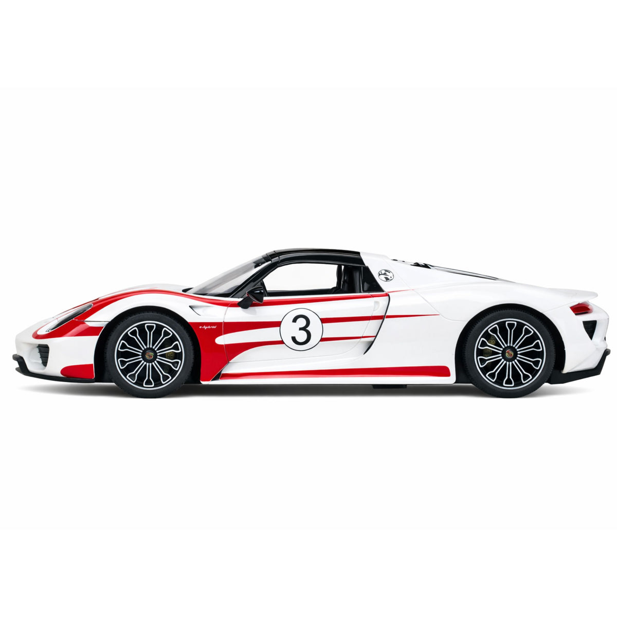 Porsche 918 Spyder Performance Cianrialaithe Rc Car White Rastar 1:14