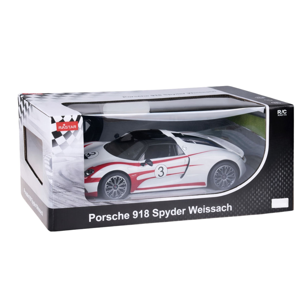 Porsche 918 Spyder Performance Cianrialaithe Rc Car White Rastar 1:14