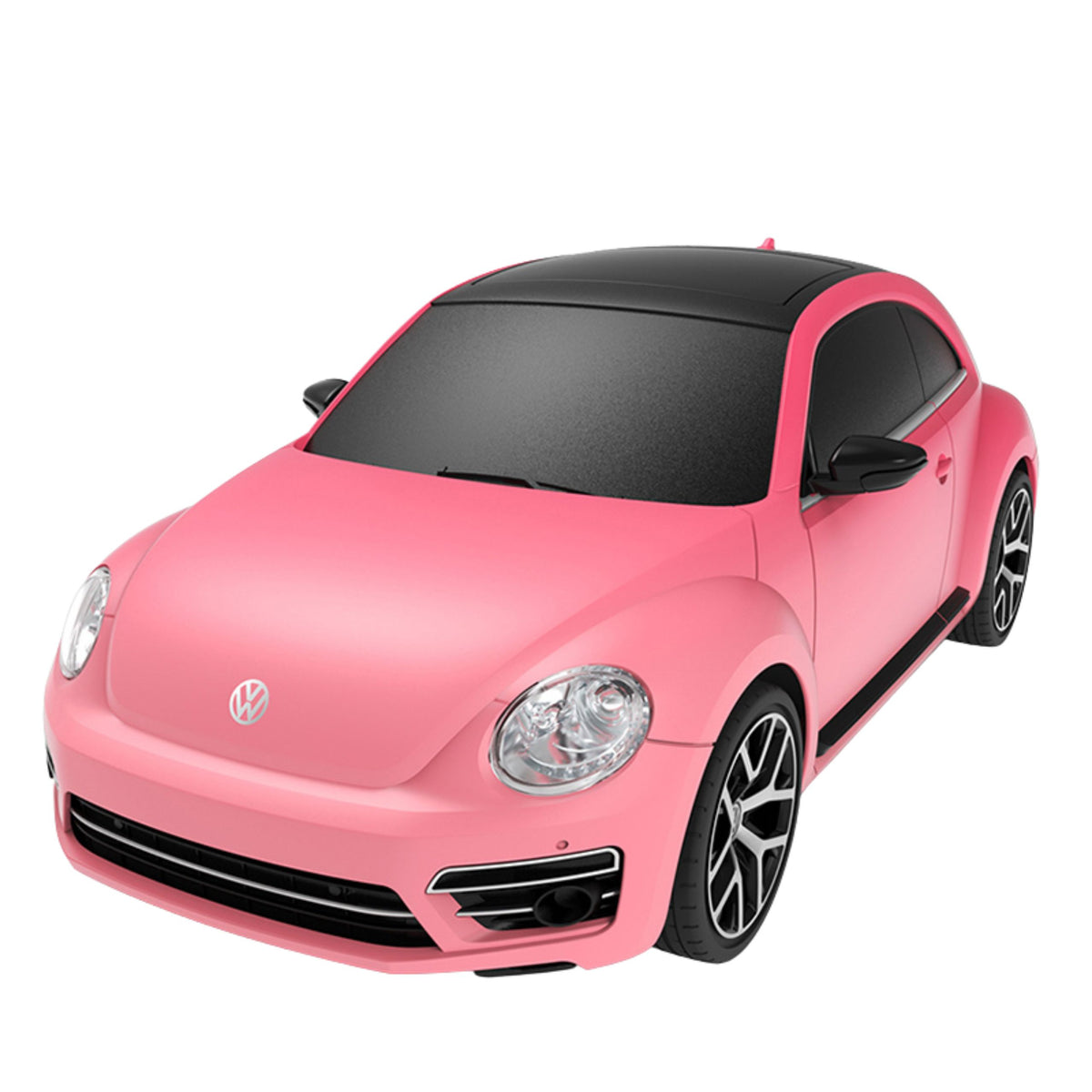 Volkswagen Beetle Uv Sensitive Remote Controlled Rc Car Pink Rastar 1:24