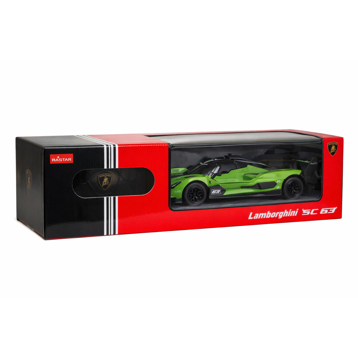 Lamborghini Sc63 Auto telecomandata Rc Verde Rastar 1:24