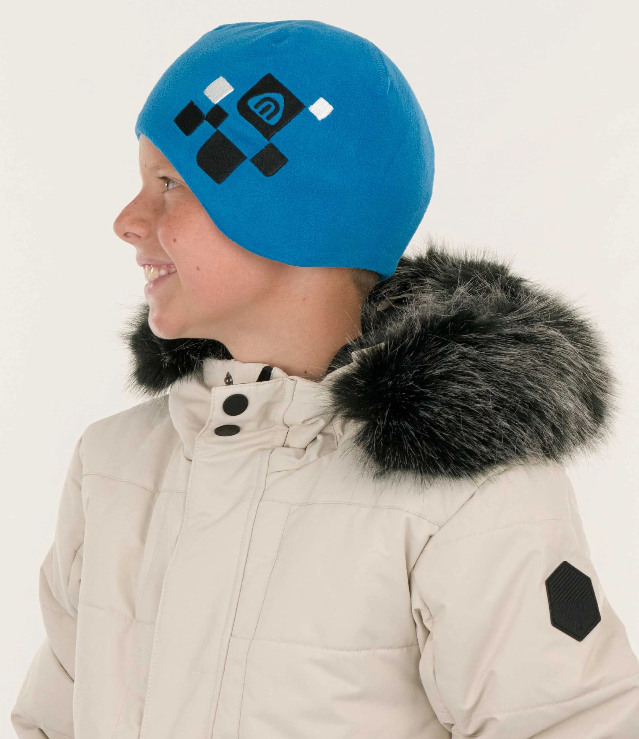 Cappello in pile per bambini Nordblanc Blu Jr