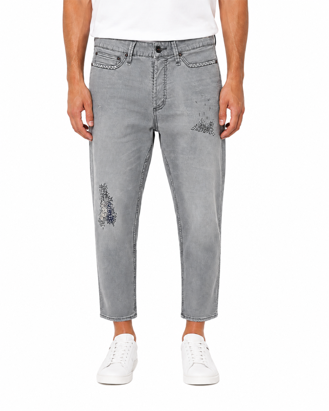 Trousers Crop Low Crotch