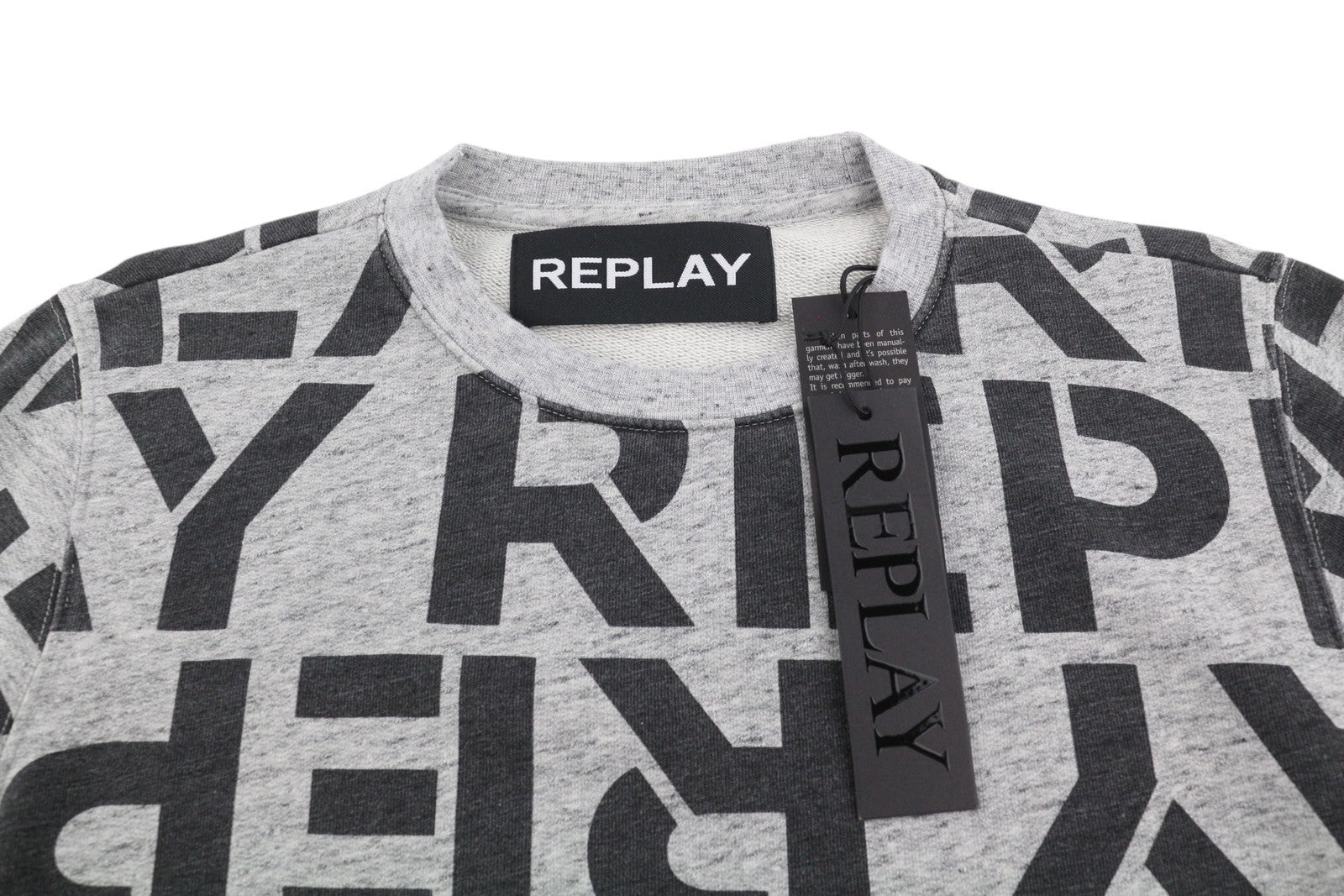 Grey Cotton Sweatshirt